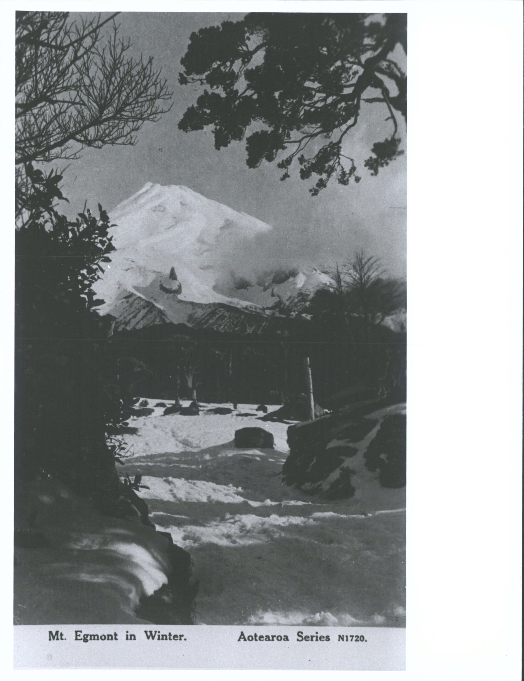 Mt. Egmont in Winter