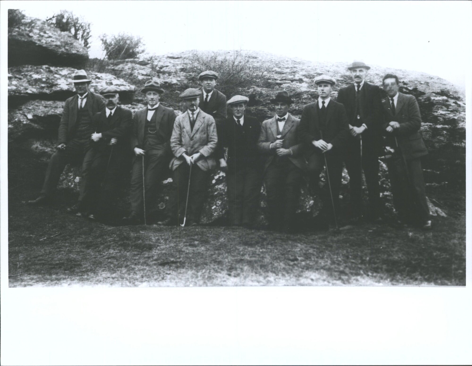 Visitors to Golf Club