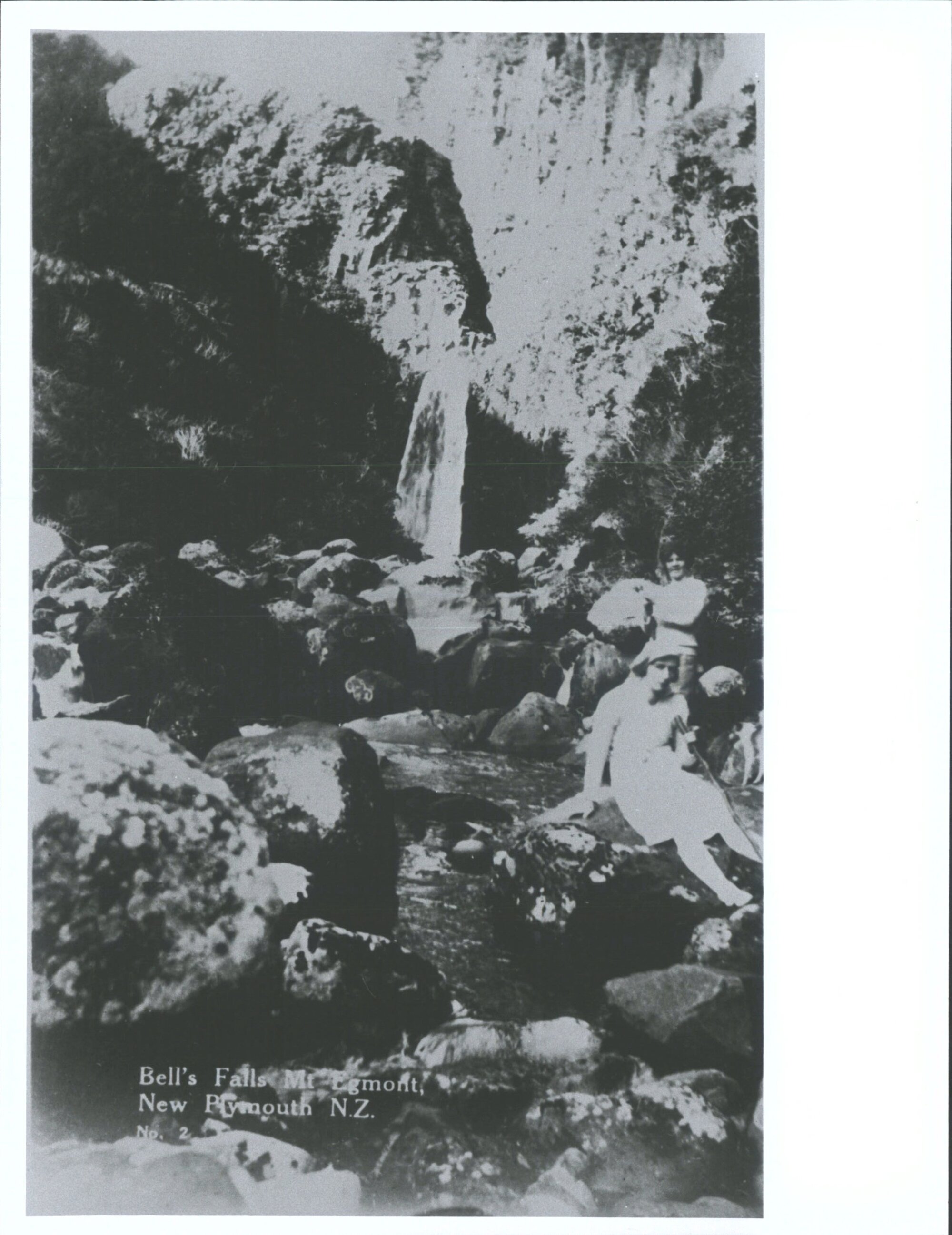 Bell's Falls, Mt. Egmont, New Plymouth, N.Z.