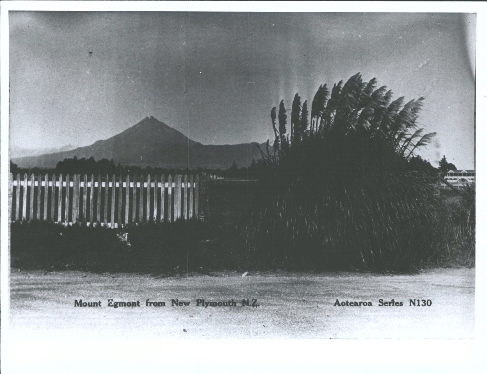 Mount Egmont from New Plymouth, N.Z.