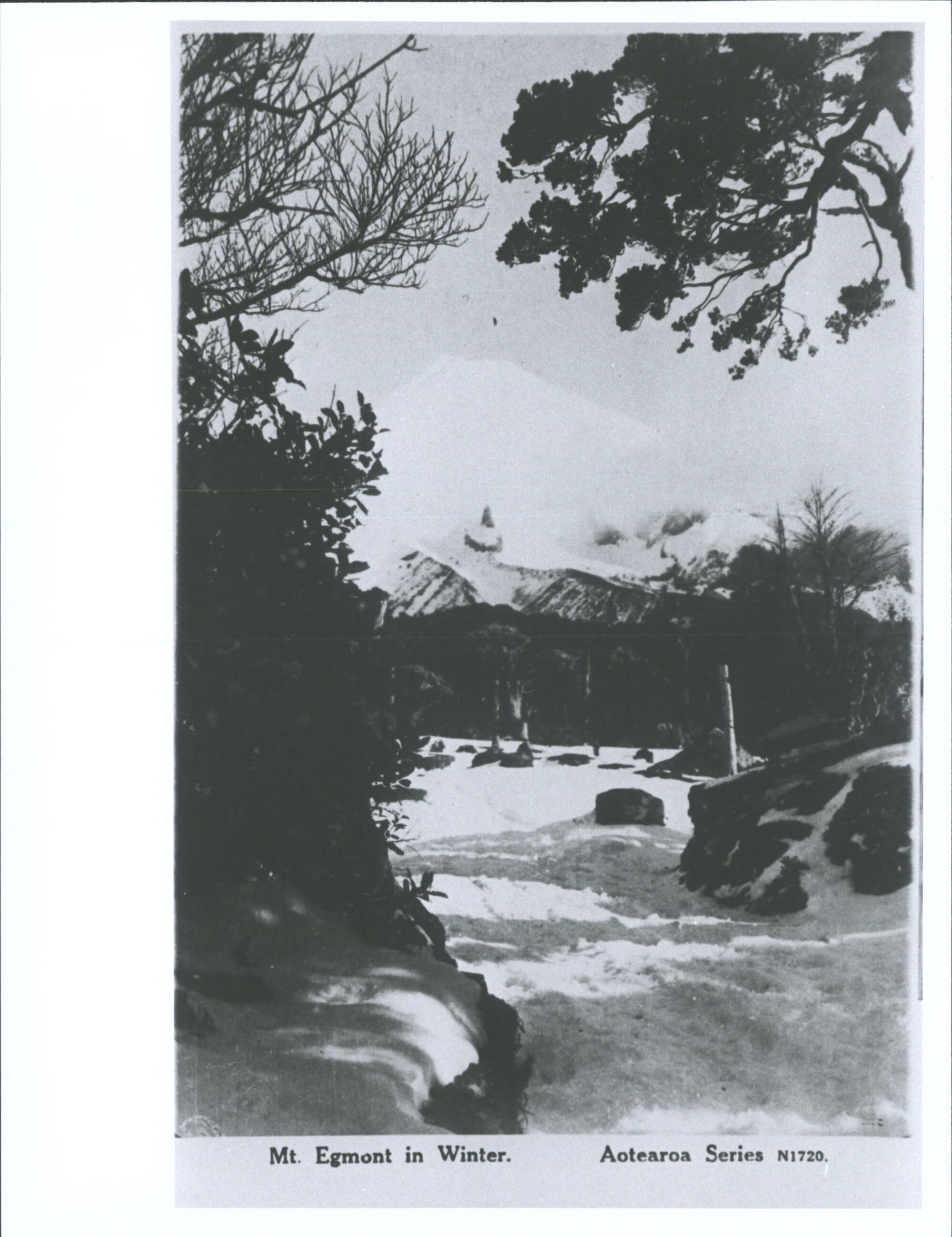 Mt. Egmont in Winter