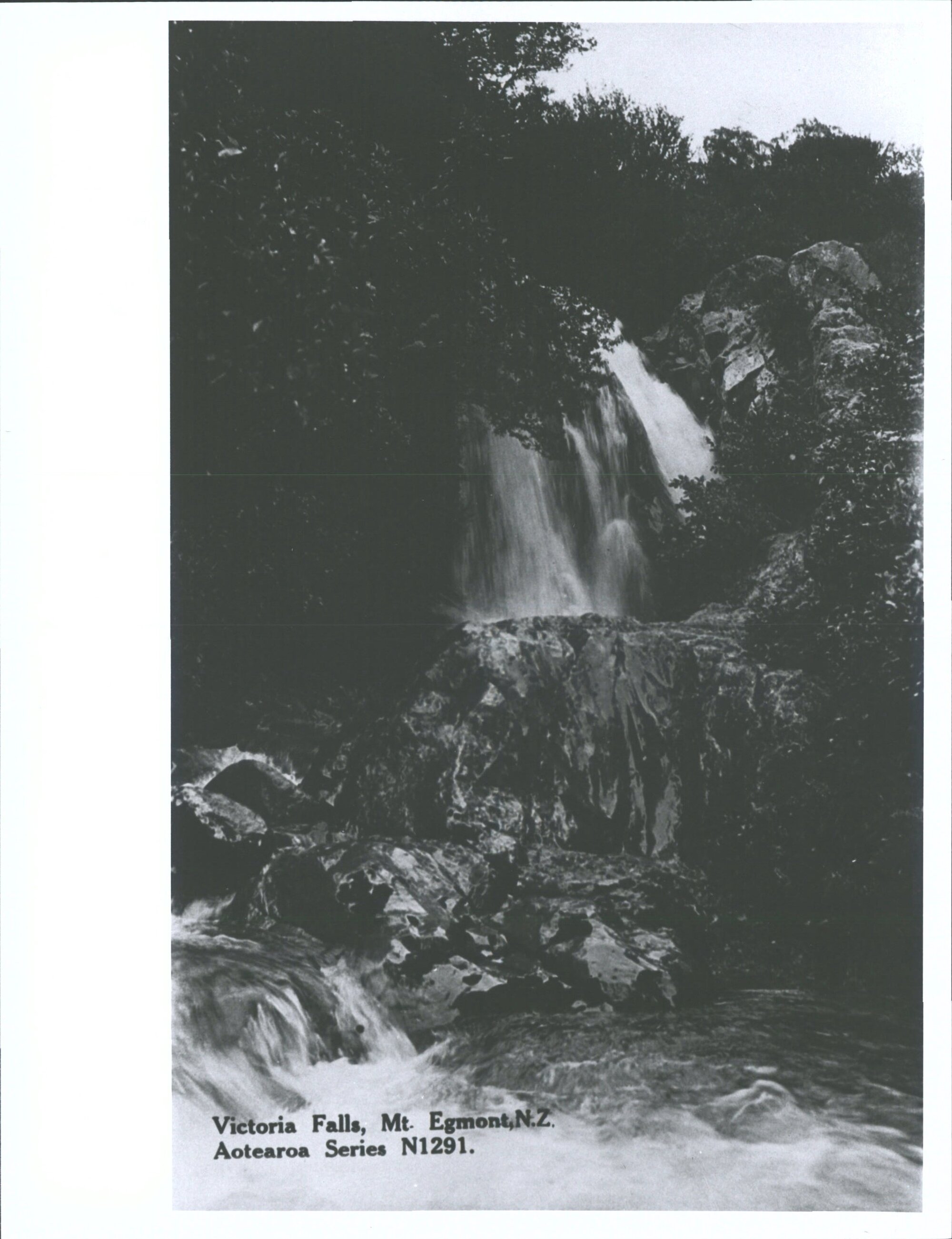 Victoria Falls, Mt. Egmont, N.Z.