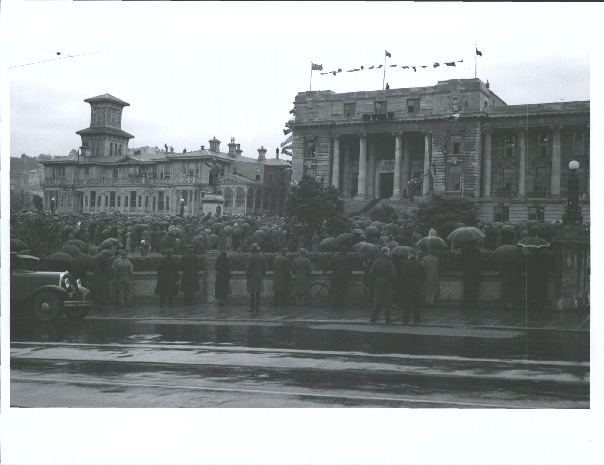 Opening of first Labour Parliament by Michael Joseph Savage