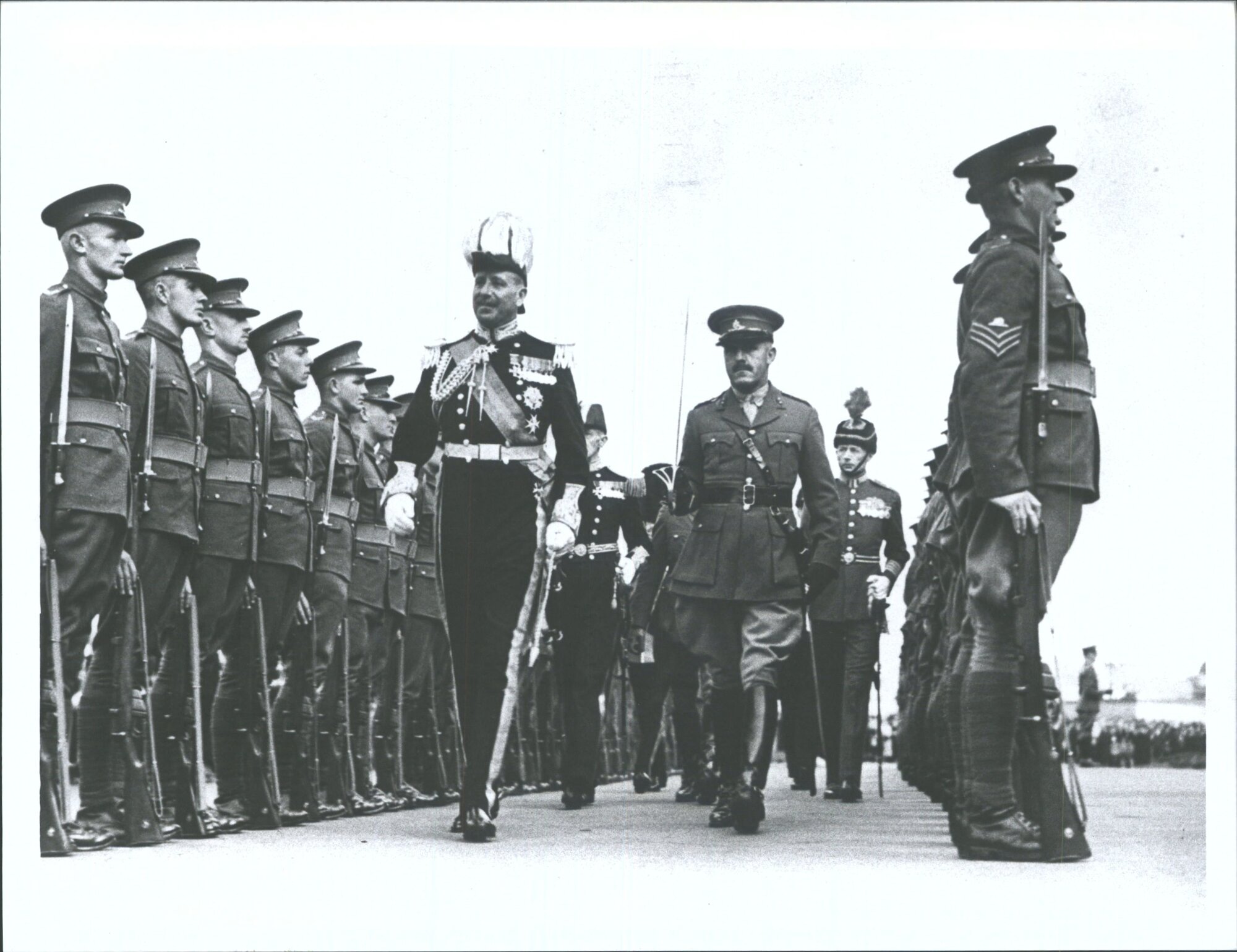 Opening of Parliament by Governor General Vicount Galway (1935-41)