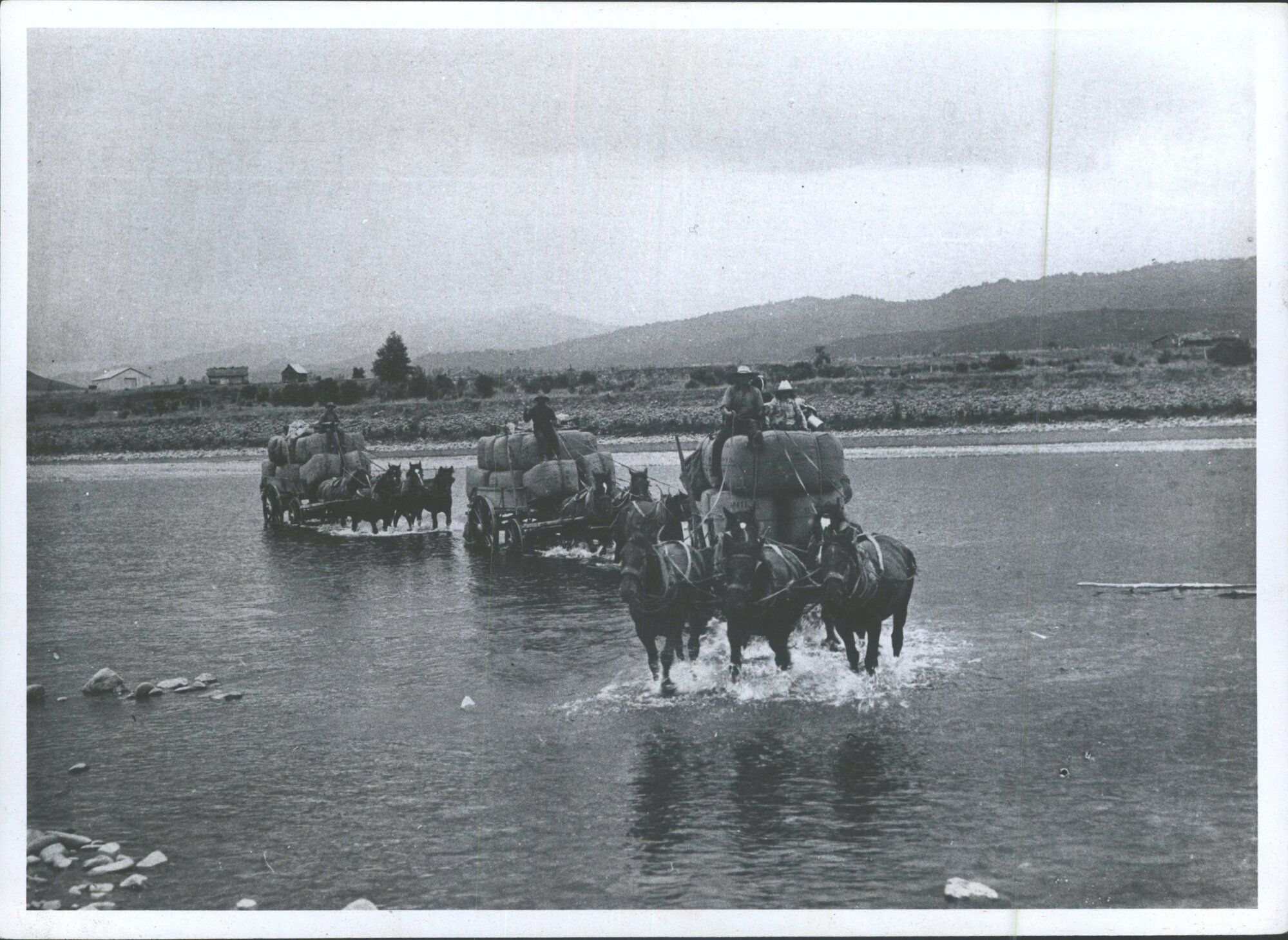 Crossing the Waiapu River