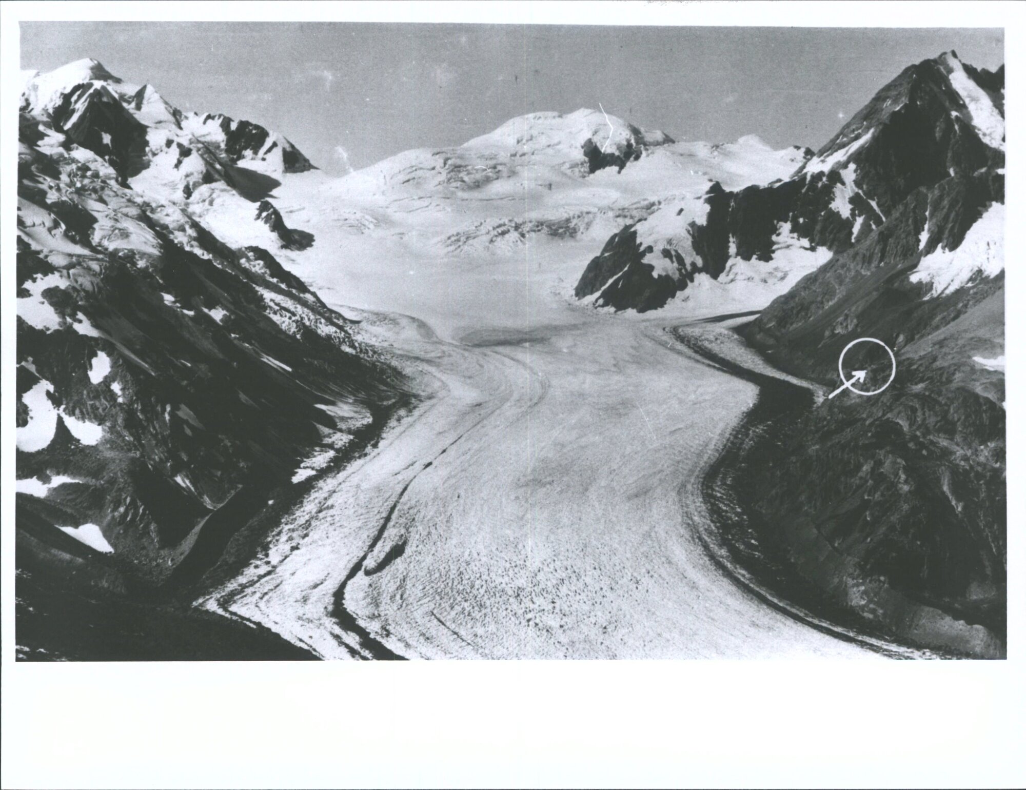 Pilot's View of Tasman Glacier from 3,662ft