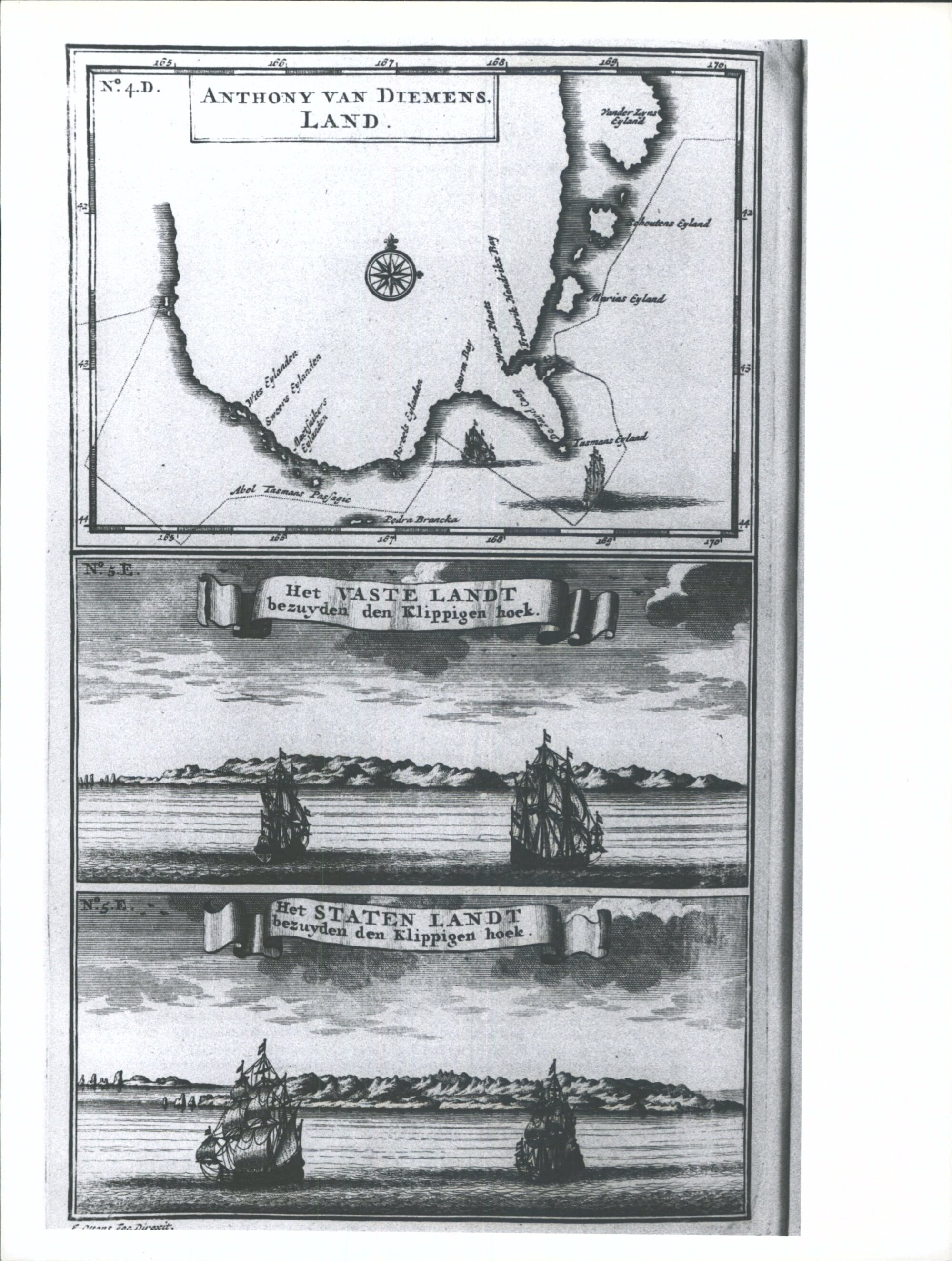Anthony van Diemens Land/Het Vaste Landt/Het Staten Landt