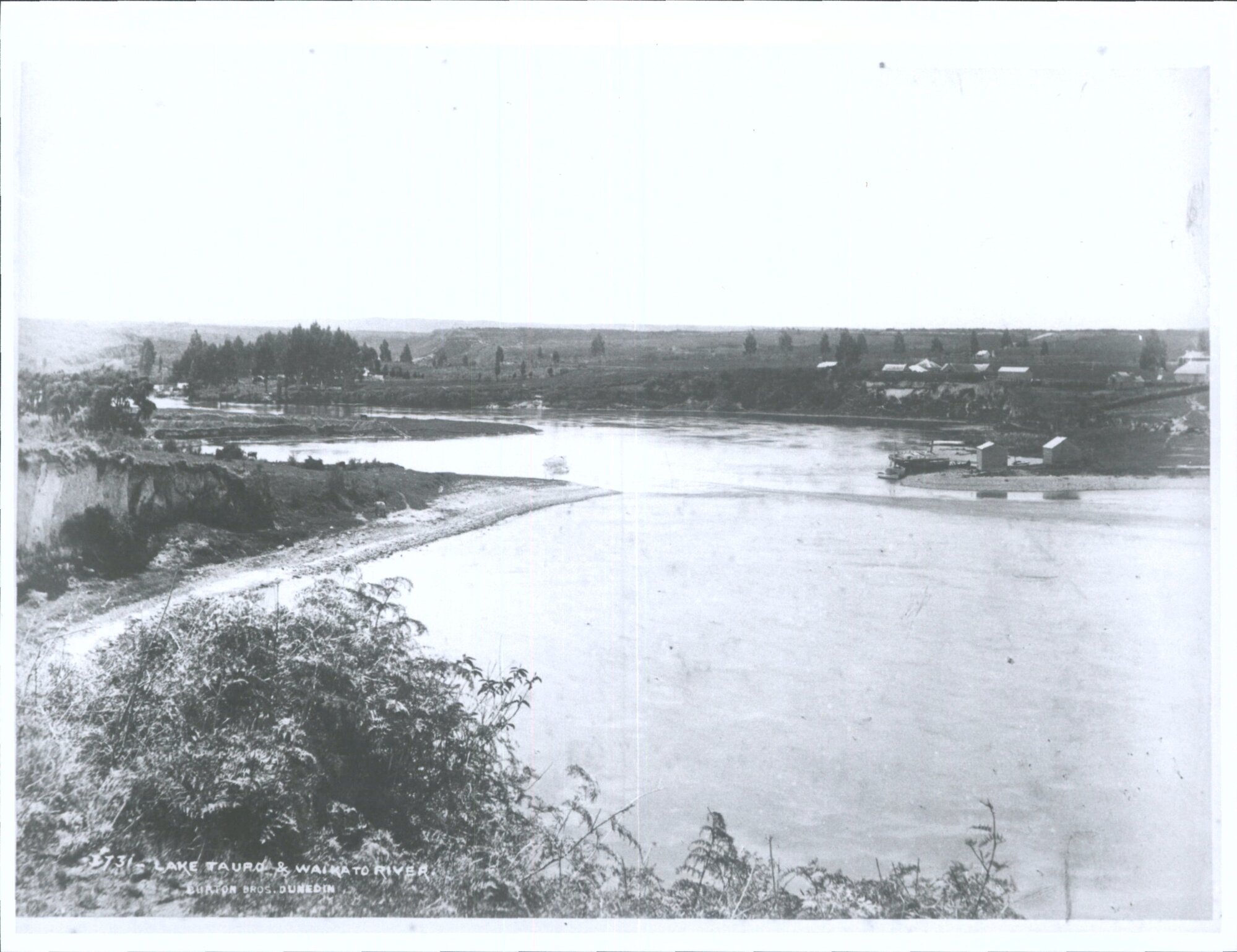 Lake Taupo and Waikato River