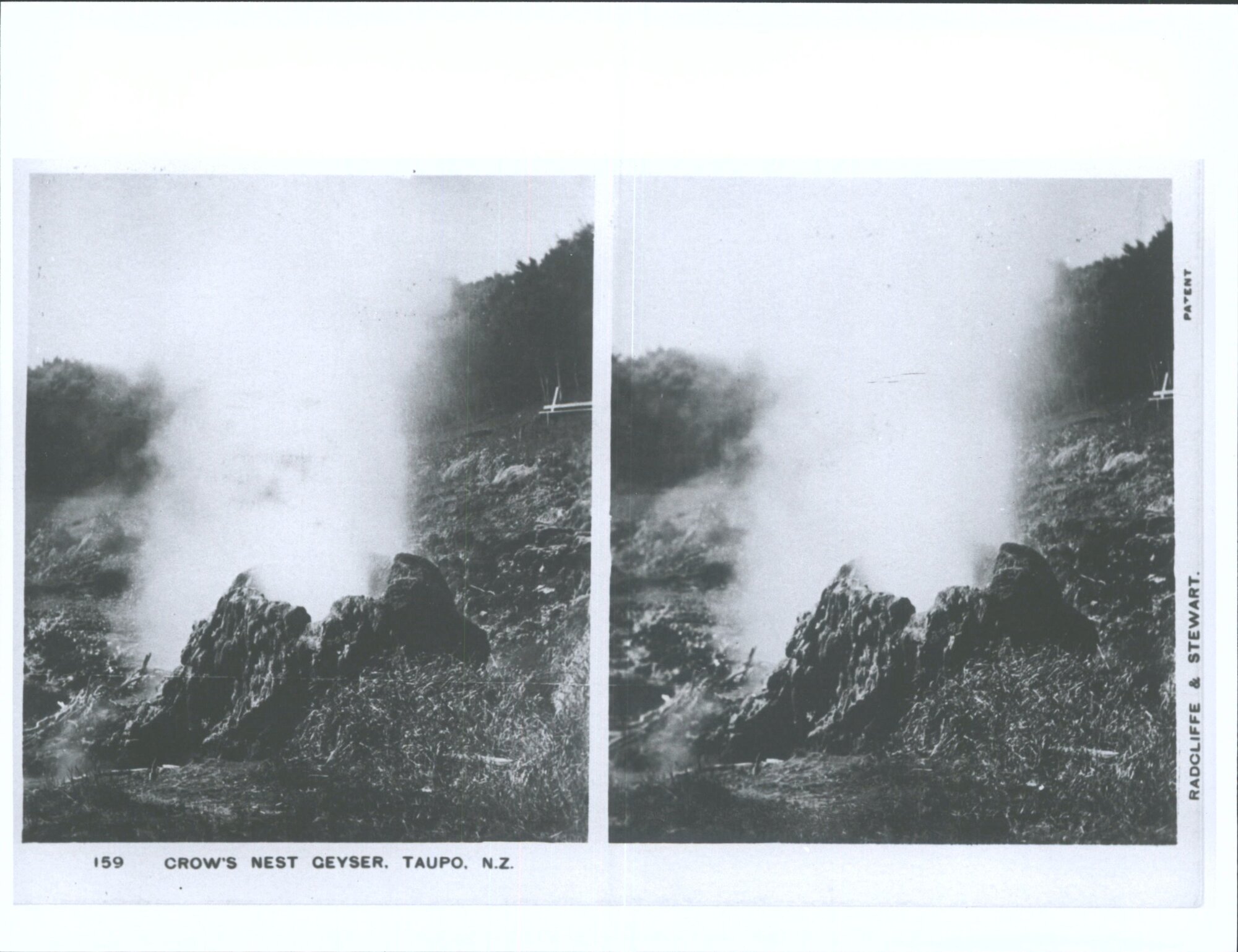 Crows Nest Geyser, Taupo, N.Z.