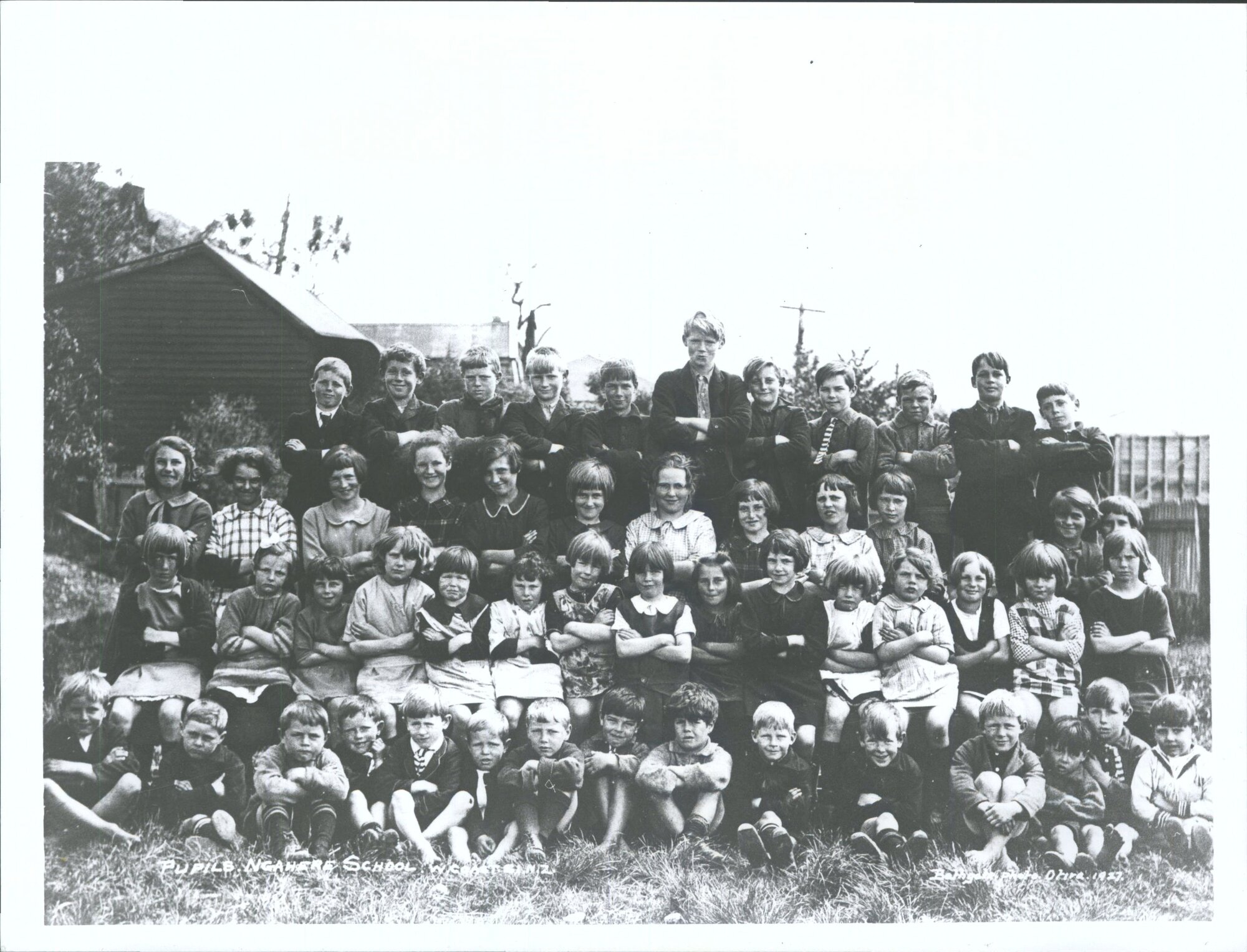 1927 Ngahere School 53 pupils