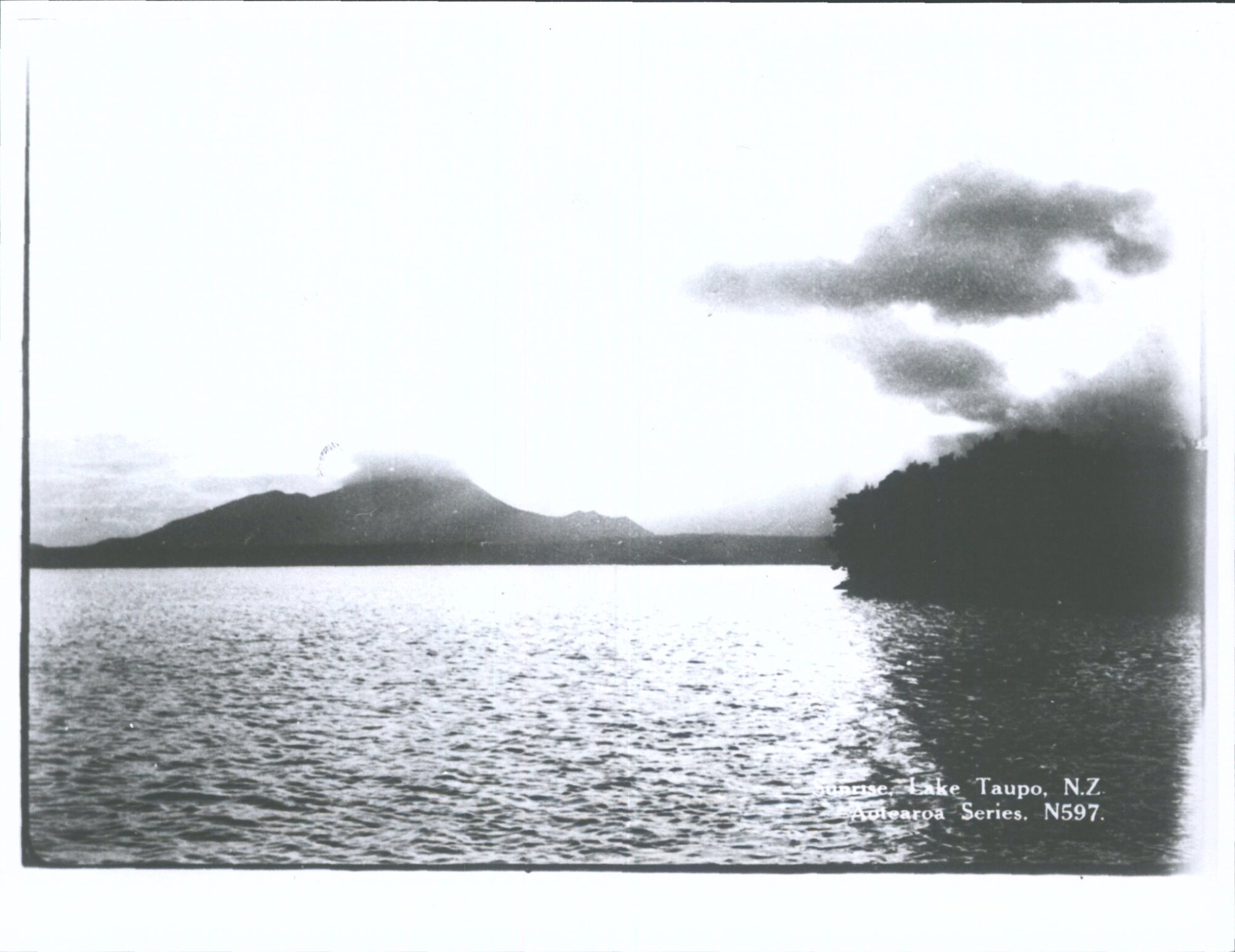 Sunrise, Lake Taupo, N.Z.