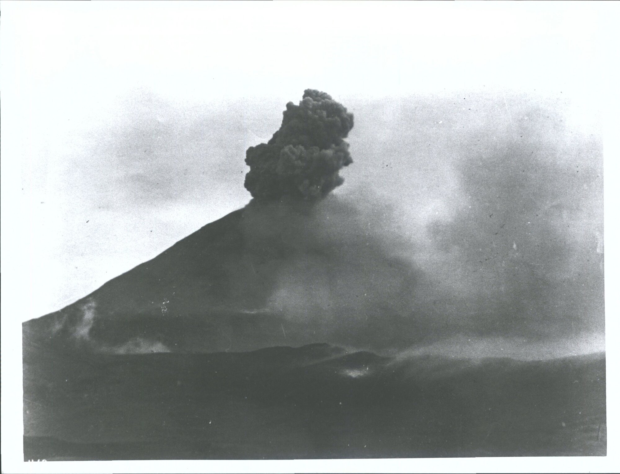 Ngauruhoe in eruption