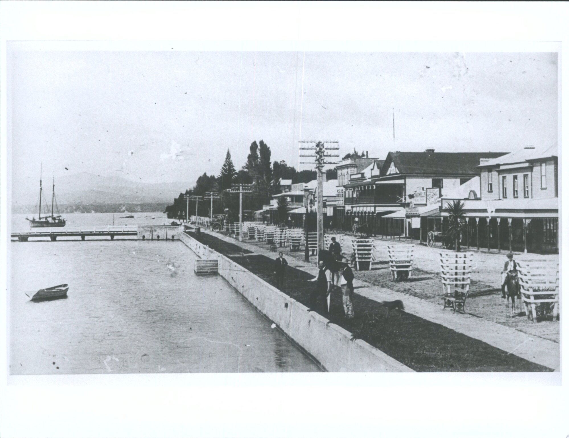 The Strand, prior to railway being built