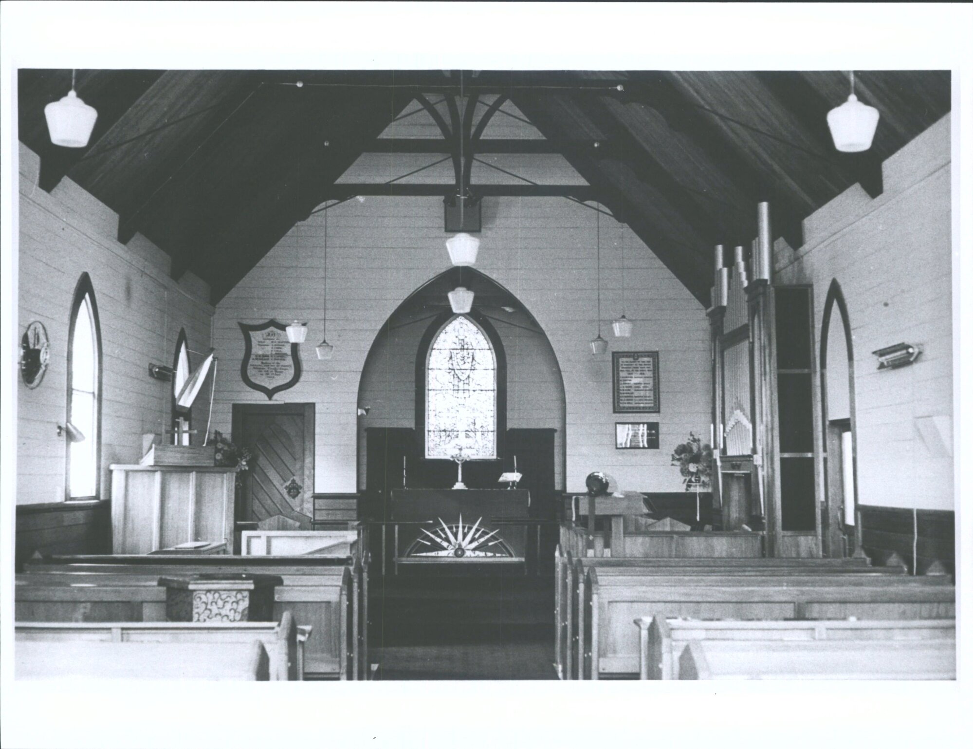 Interior, St George's Anglican Church, Gate Pa