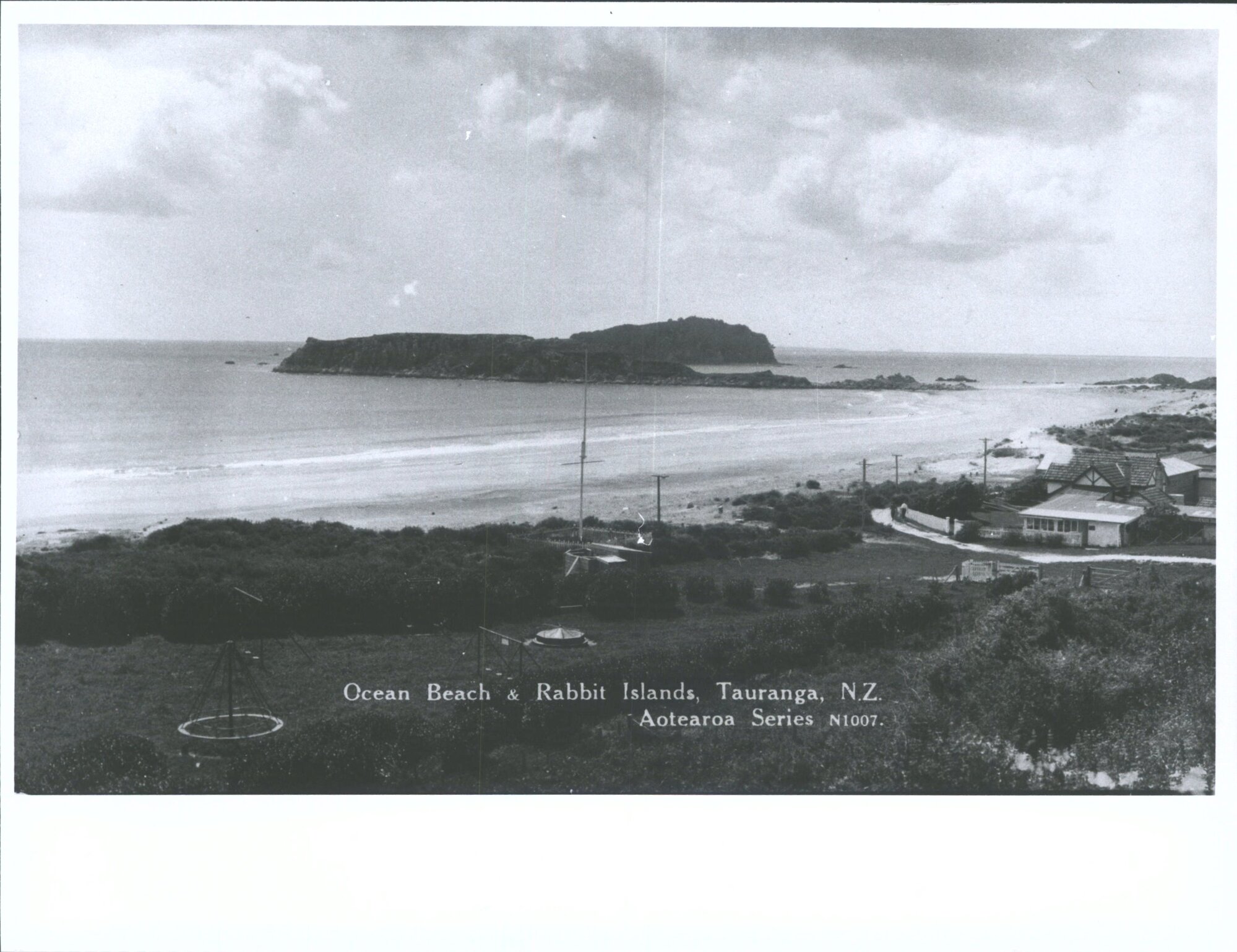 Ocean Beach &amp; Rabbit Islands, Tauranga, N.Z.