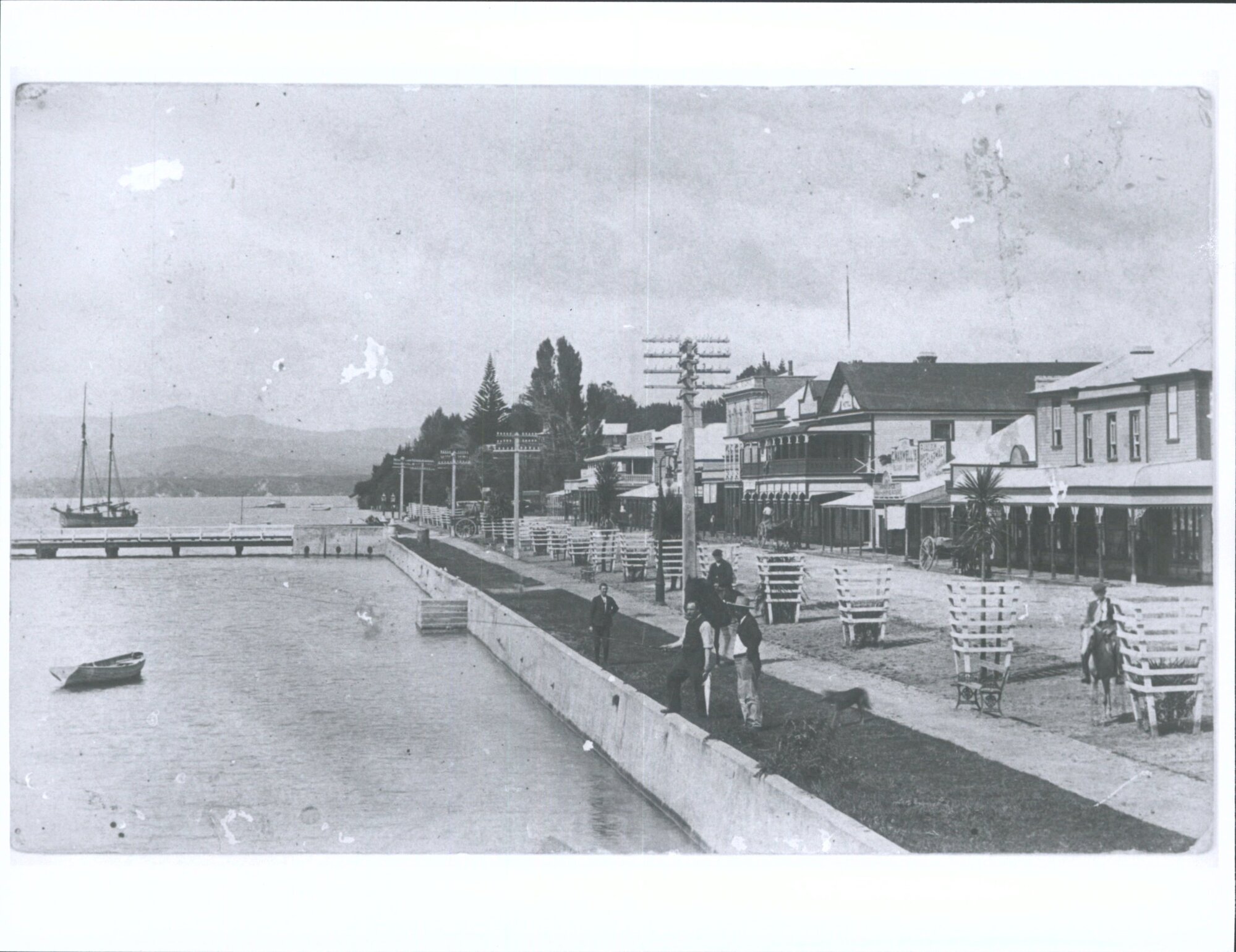 The Strand, prior to railway being built