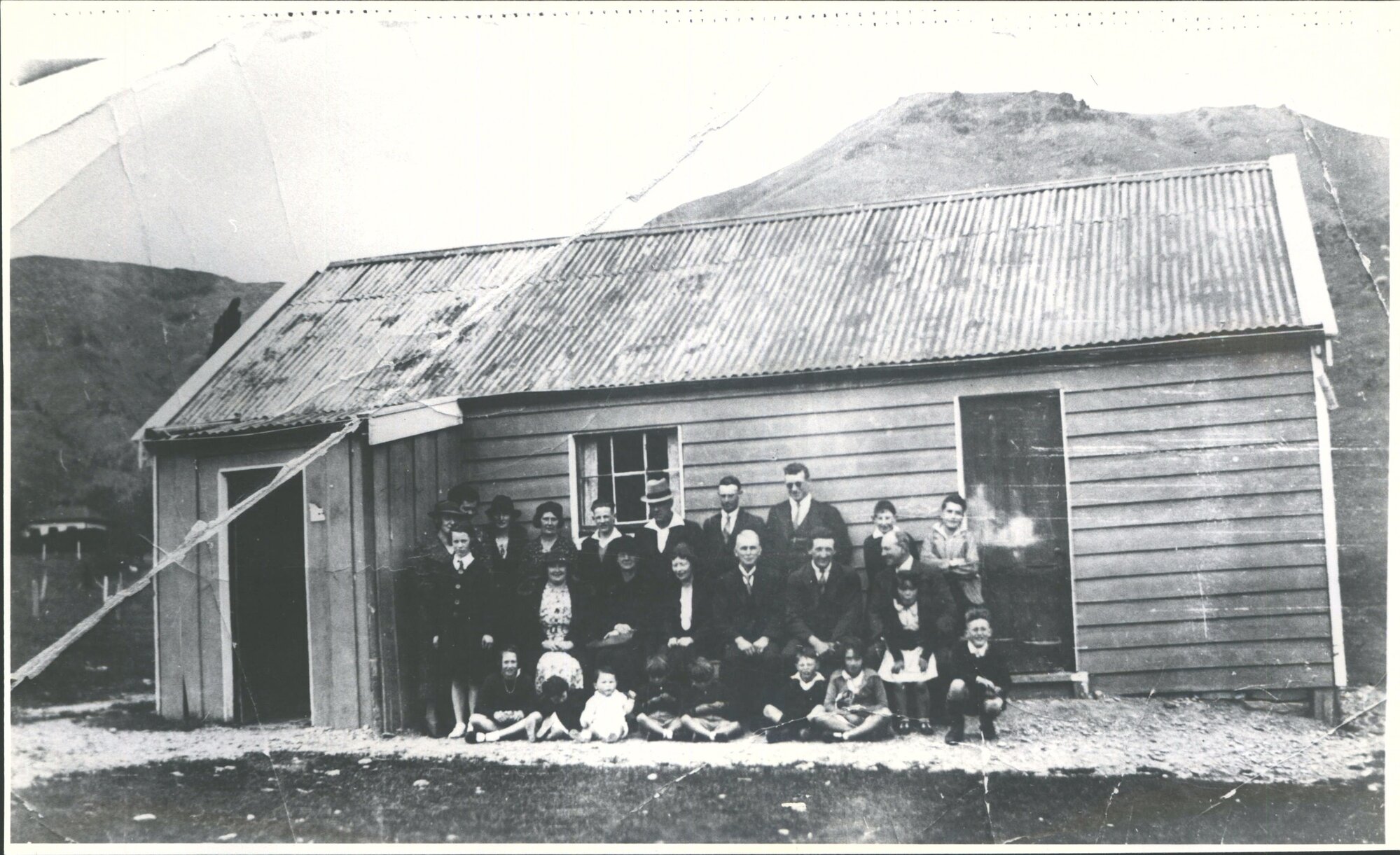 Old School Group photographed on opening day of new school