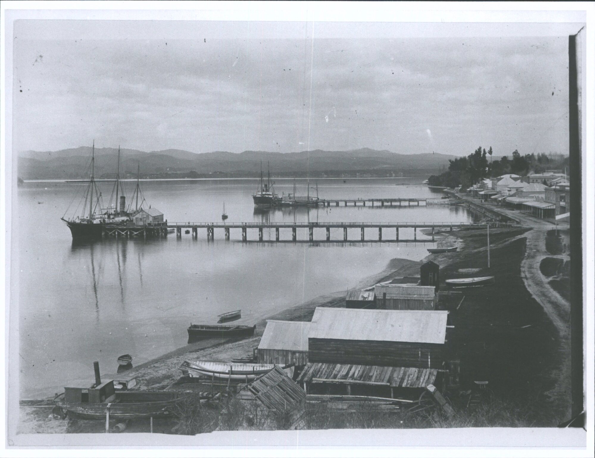 Tauranga from on the Redoubt