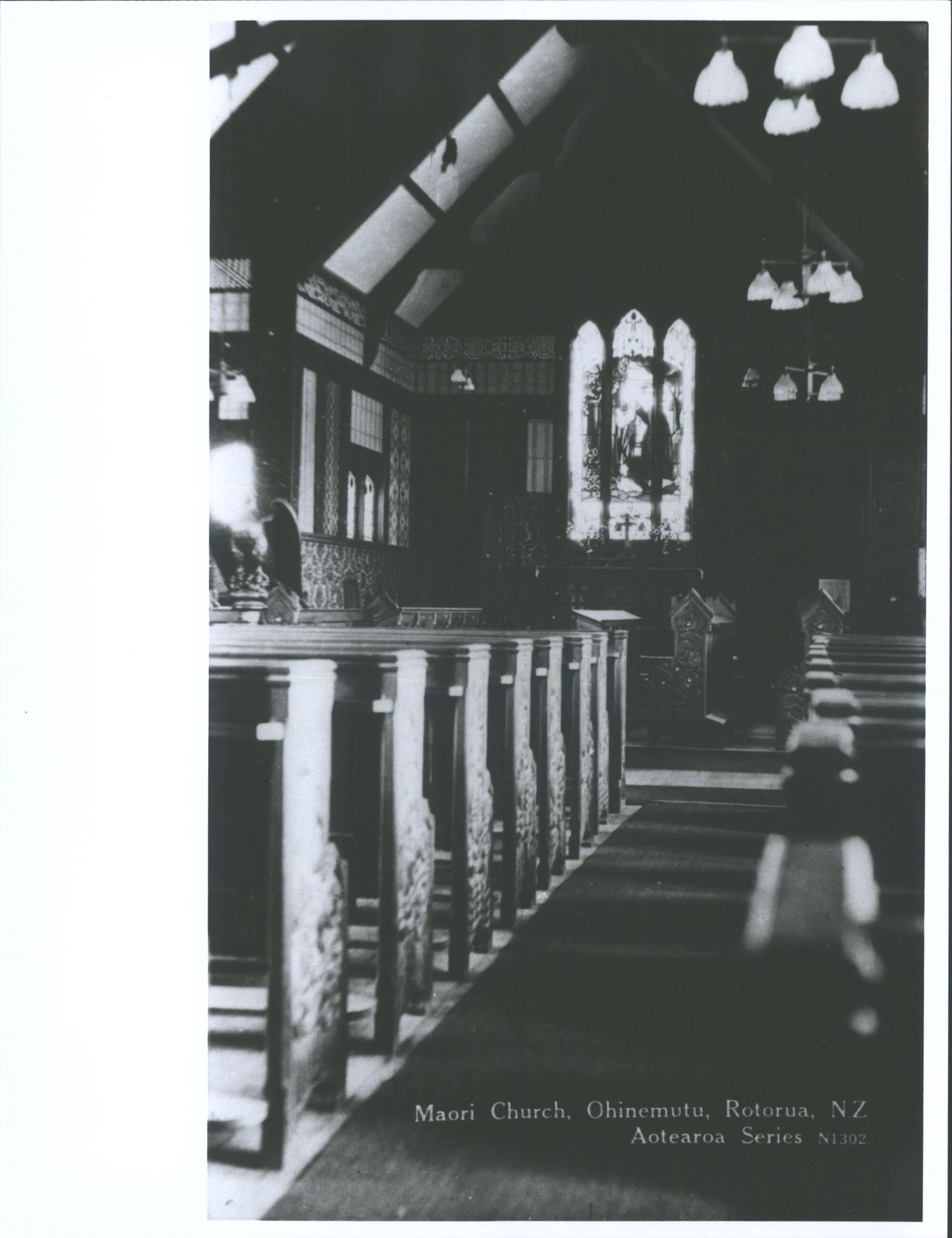 Maori Church, Ohinemutu, Rotorua, N.Z.