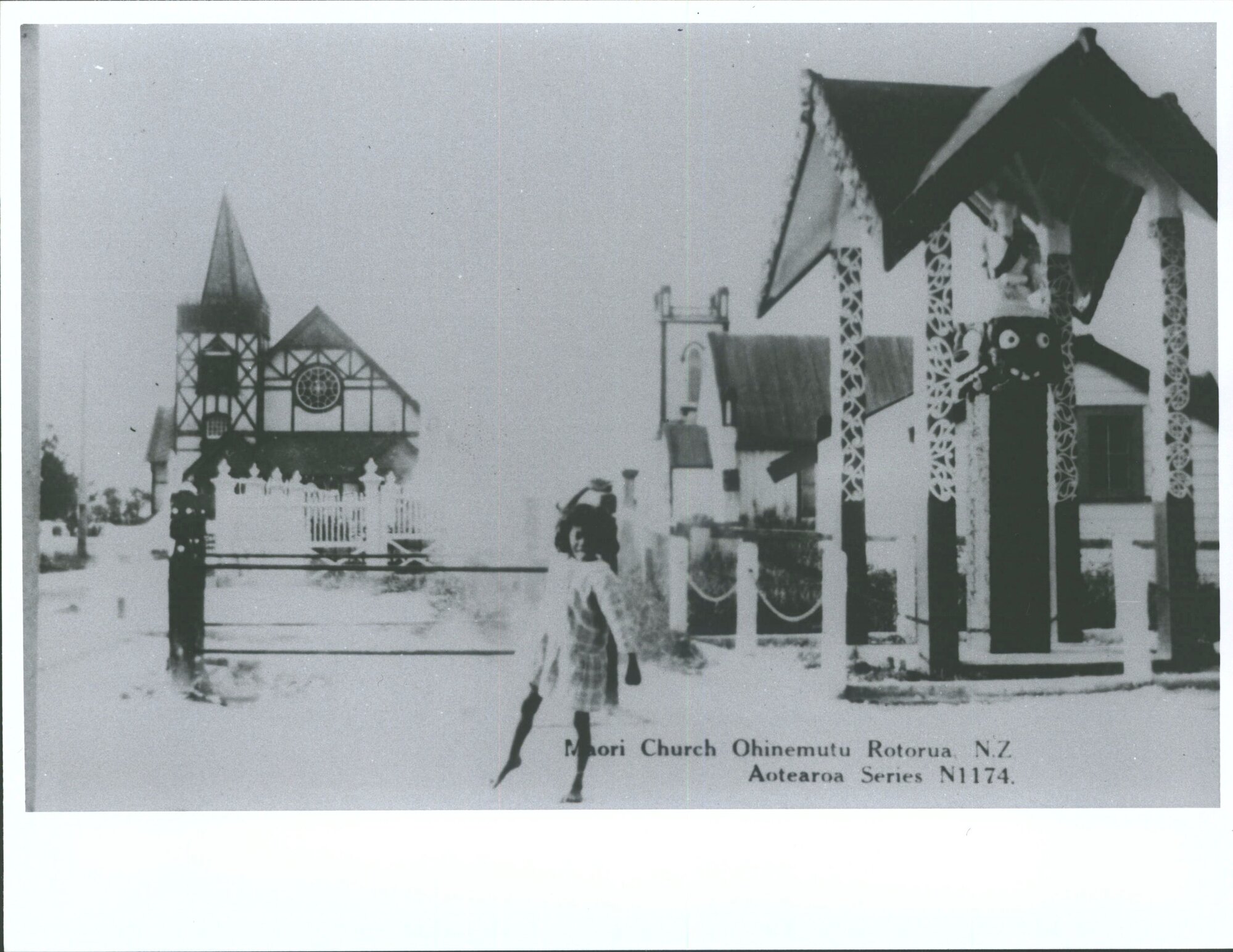 Maori Church, Ohinemutu, Rotorua, N.Z.
