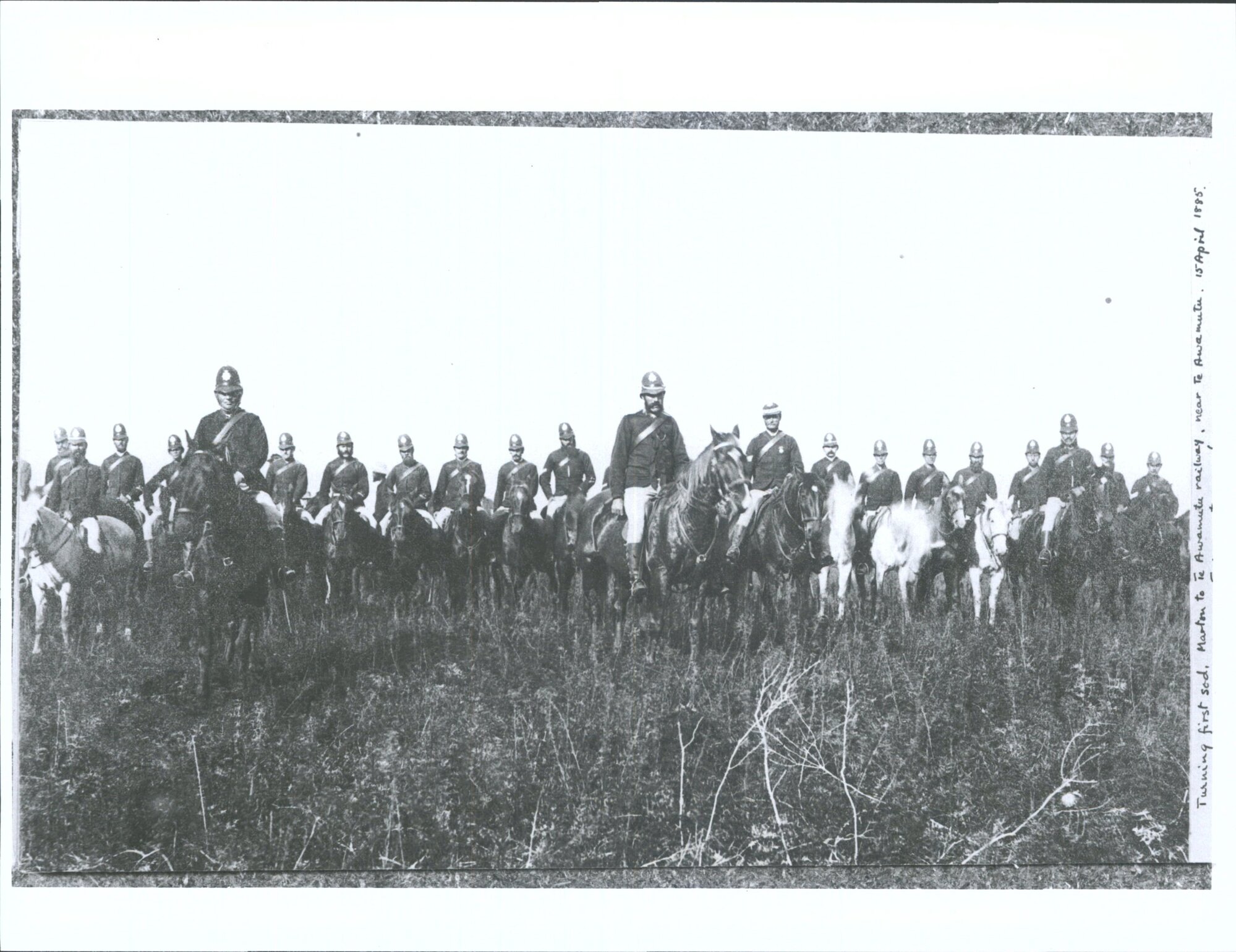 Guard of Honour, Te Awamutu Cavalry