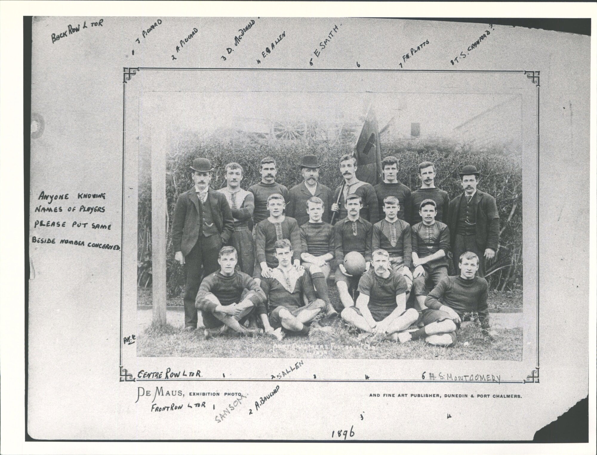 Port Chalmers Rugby Football Team