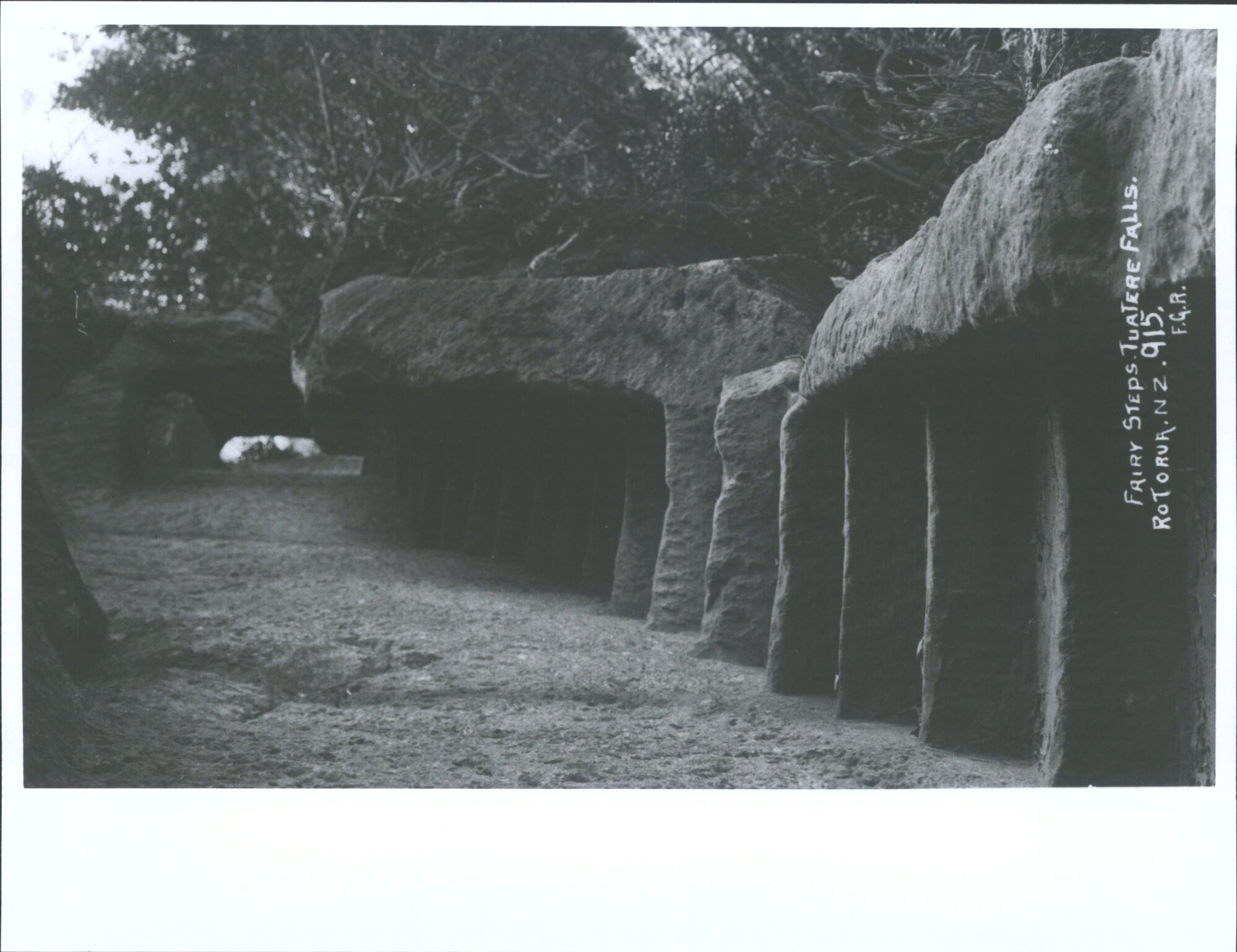 Tuatere falls, Hinemoas Steps