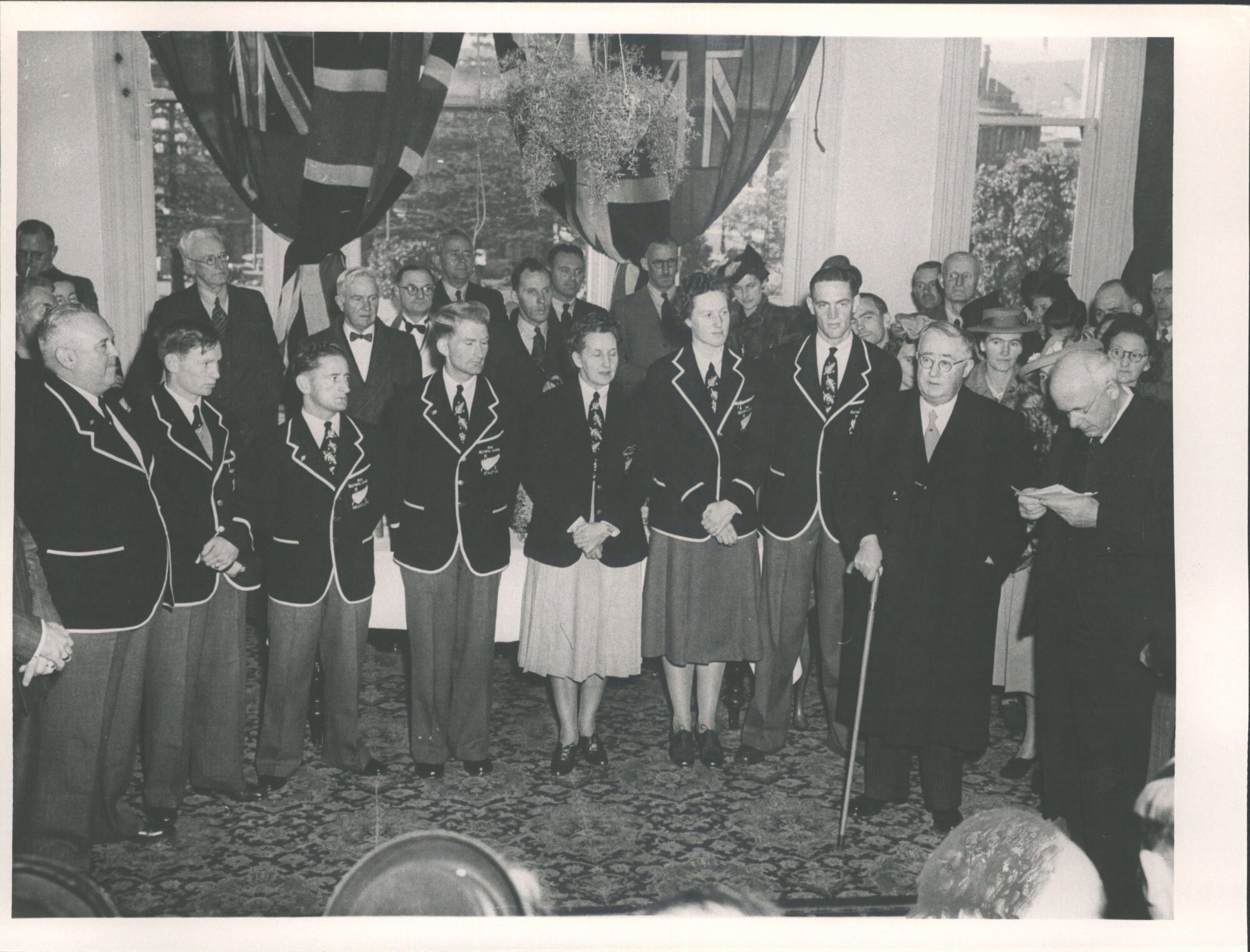 N Z Olympic team farewelled