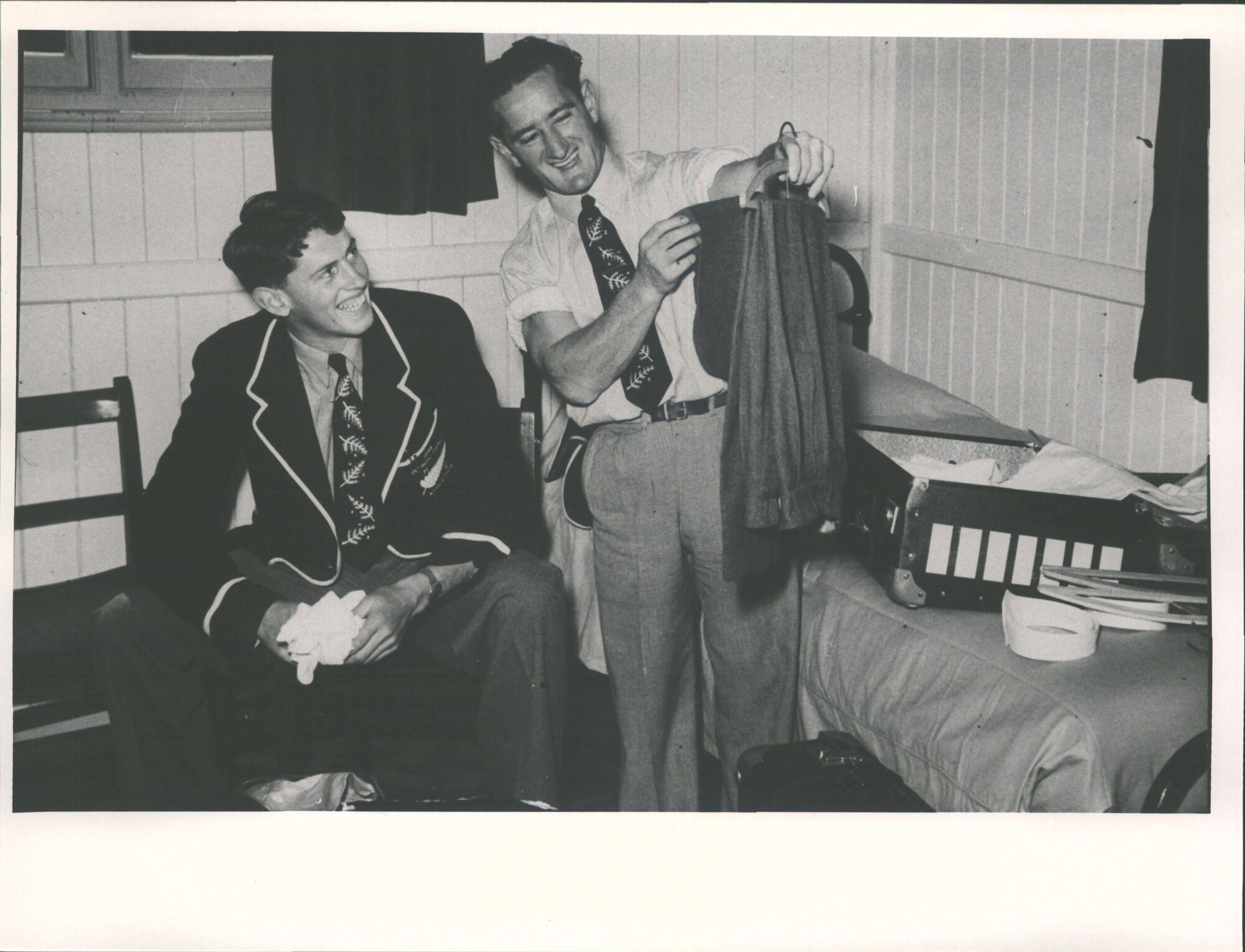 J. M. Hollank Hurdler &amp; Maurice Crow weightlifter