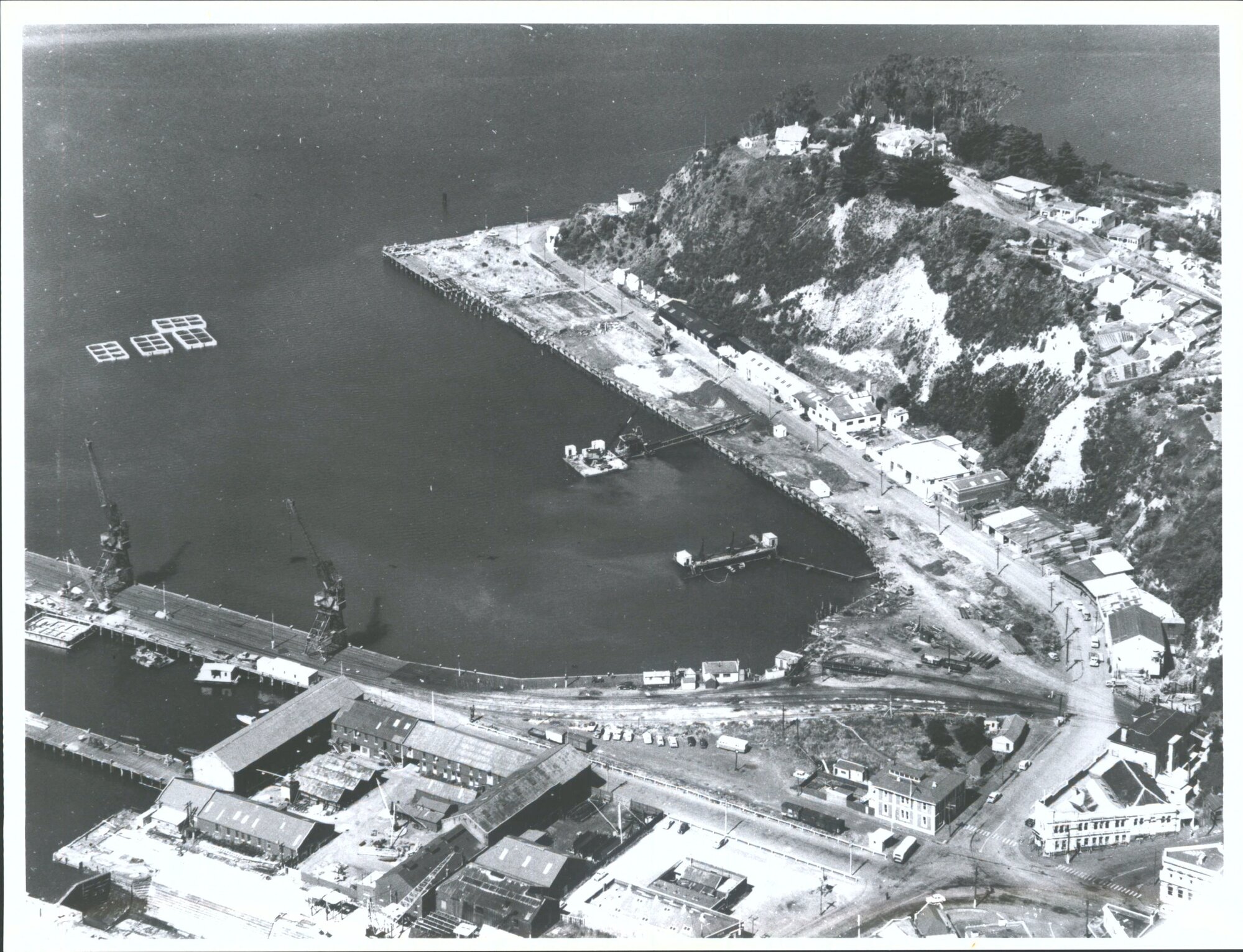 Beach street Wharf Construction