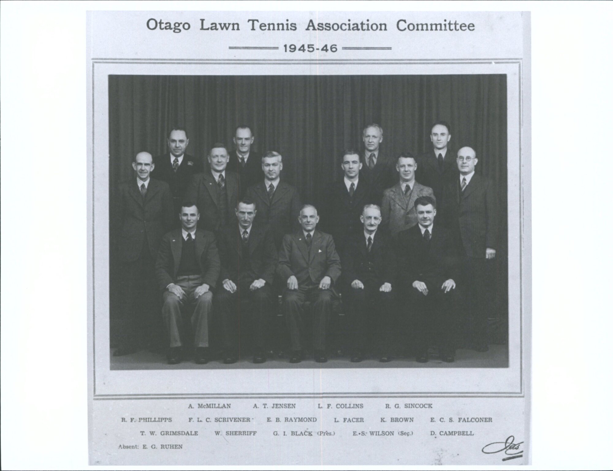 Otago Lawn Tennis Association Committee
