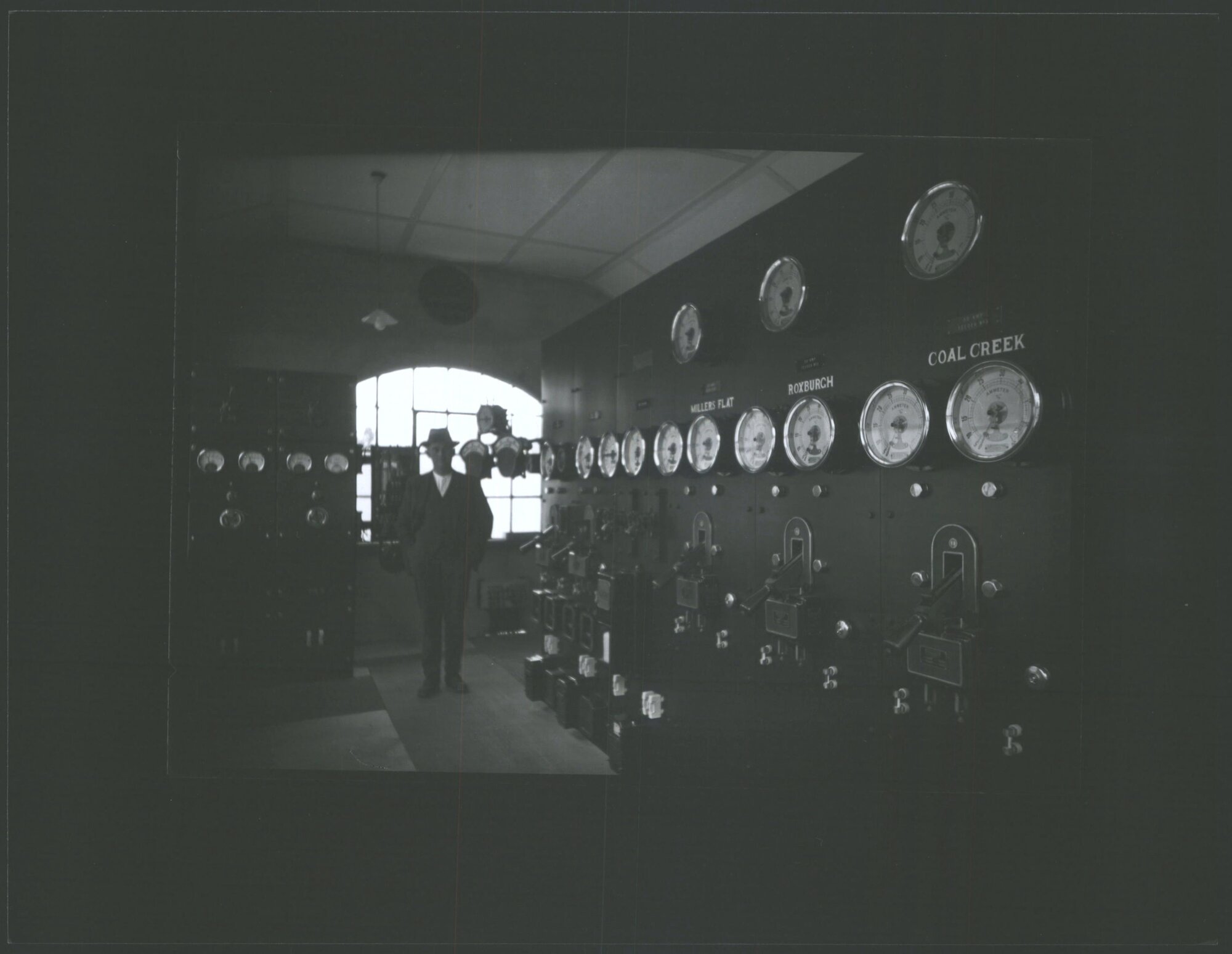 Teviot Power House - interior of Switch Station