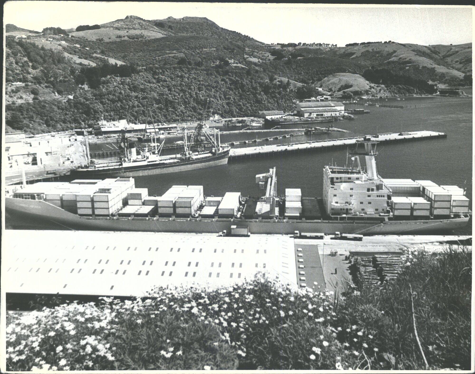 "Columbus America" at Beach St Port Chalmers 14-1-72