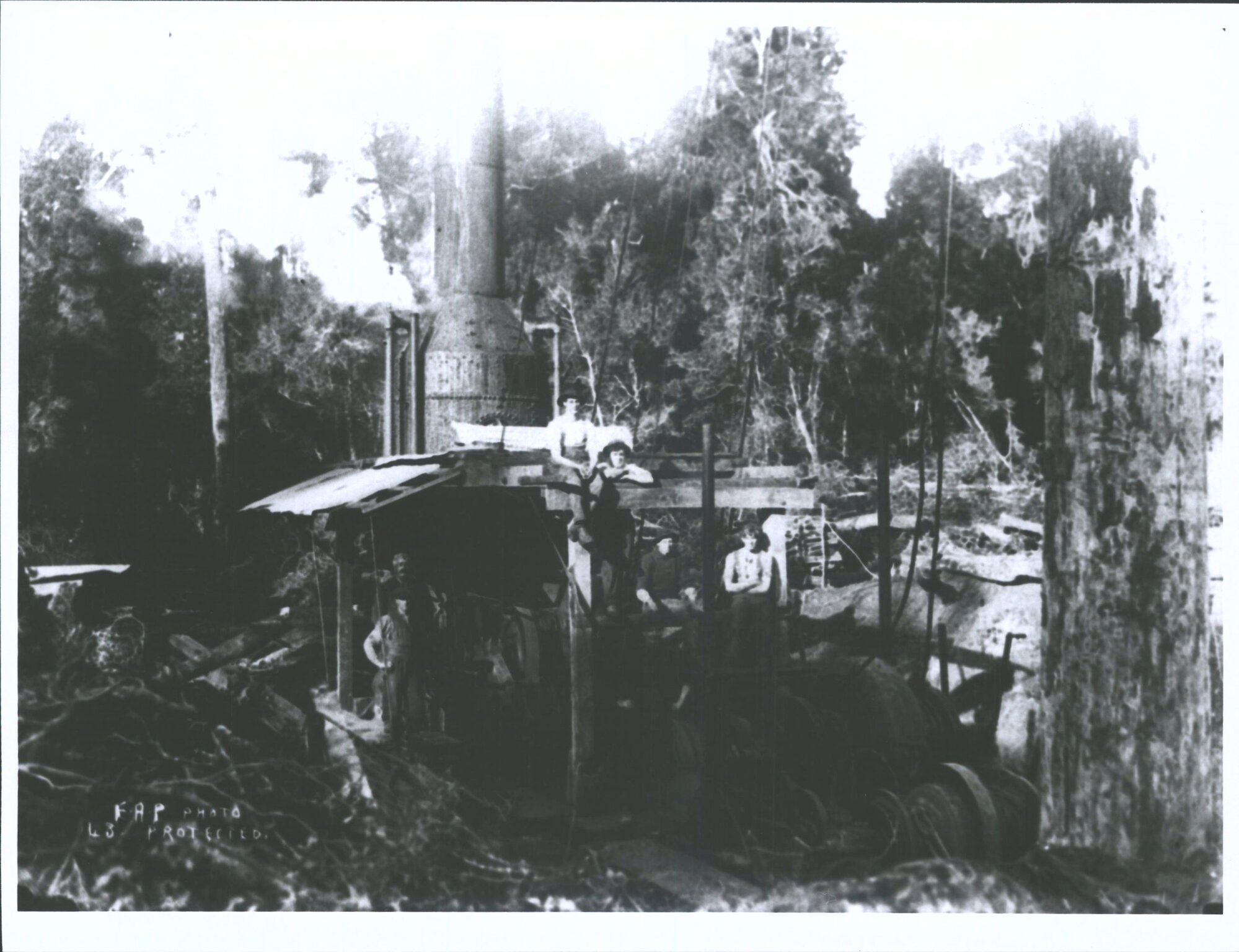 Lidgerwood Log Hauler