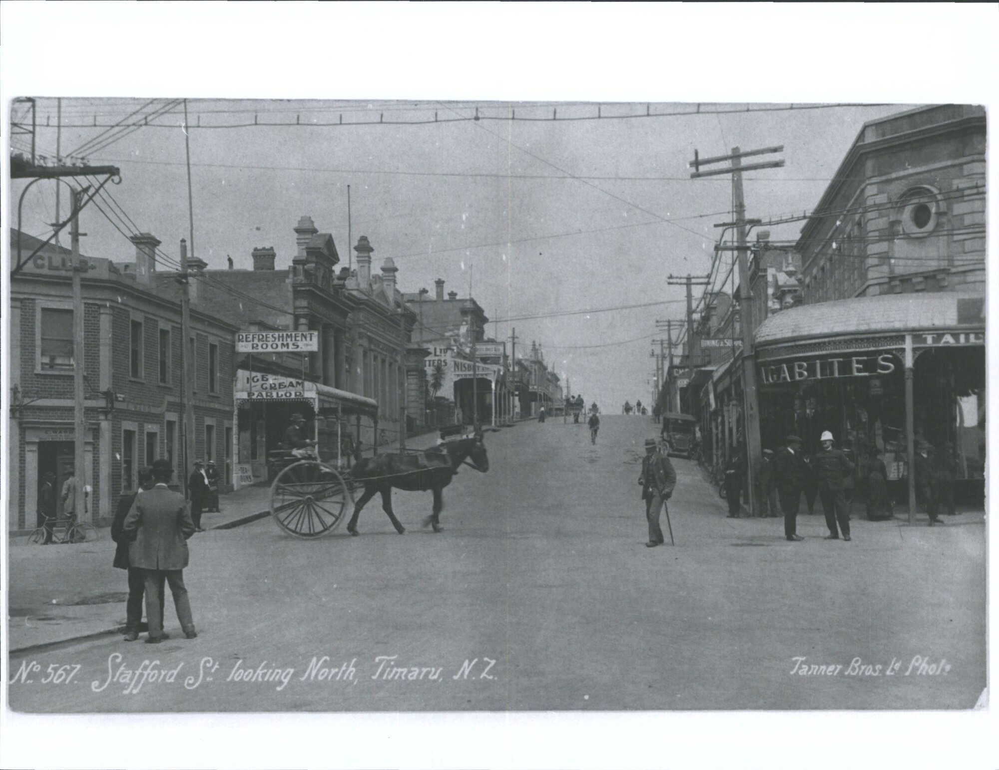Stafford St. looking North, Timaru, N.Z.