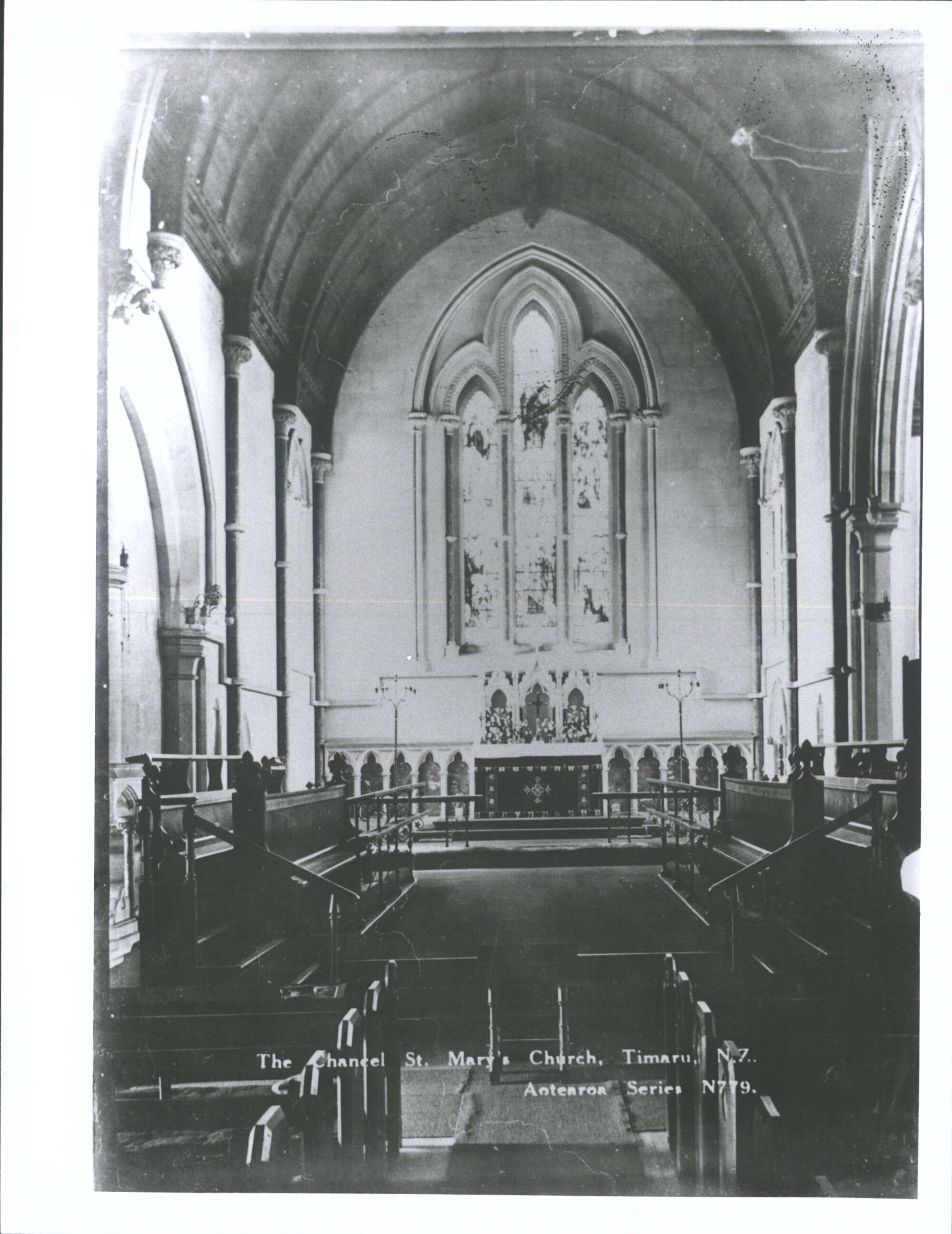 The Chancel, St. Mary's Church, Timaru, N.Z.