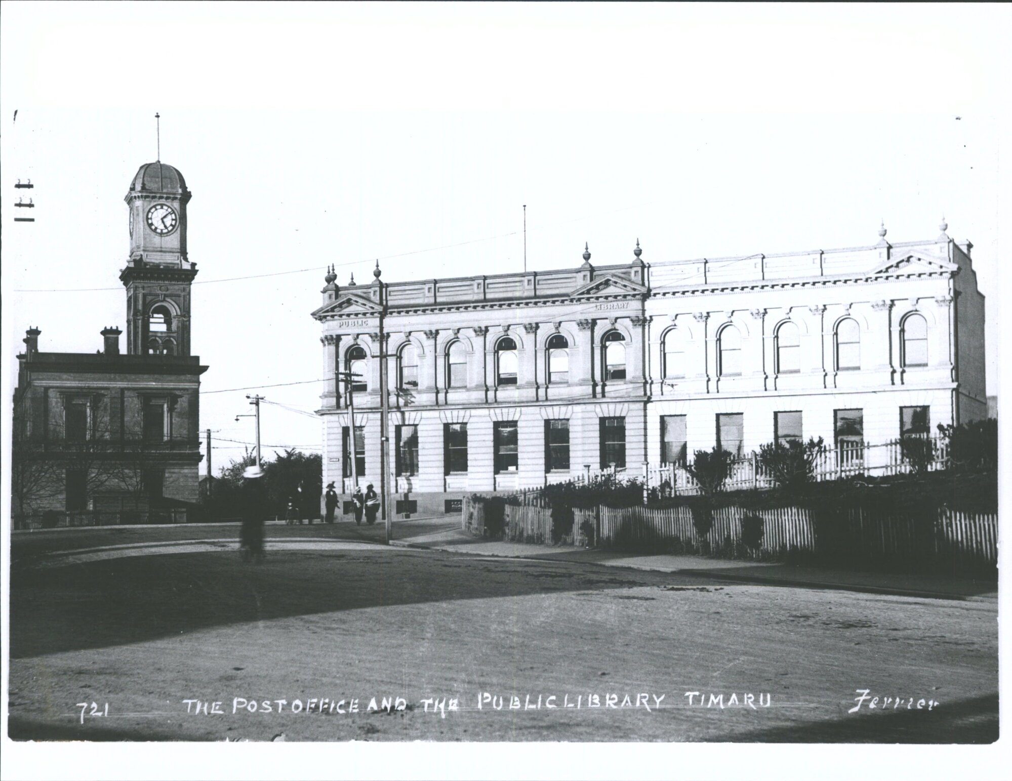 The Post Office and the Public Library, Timaru
