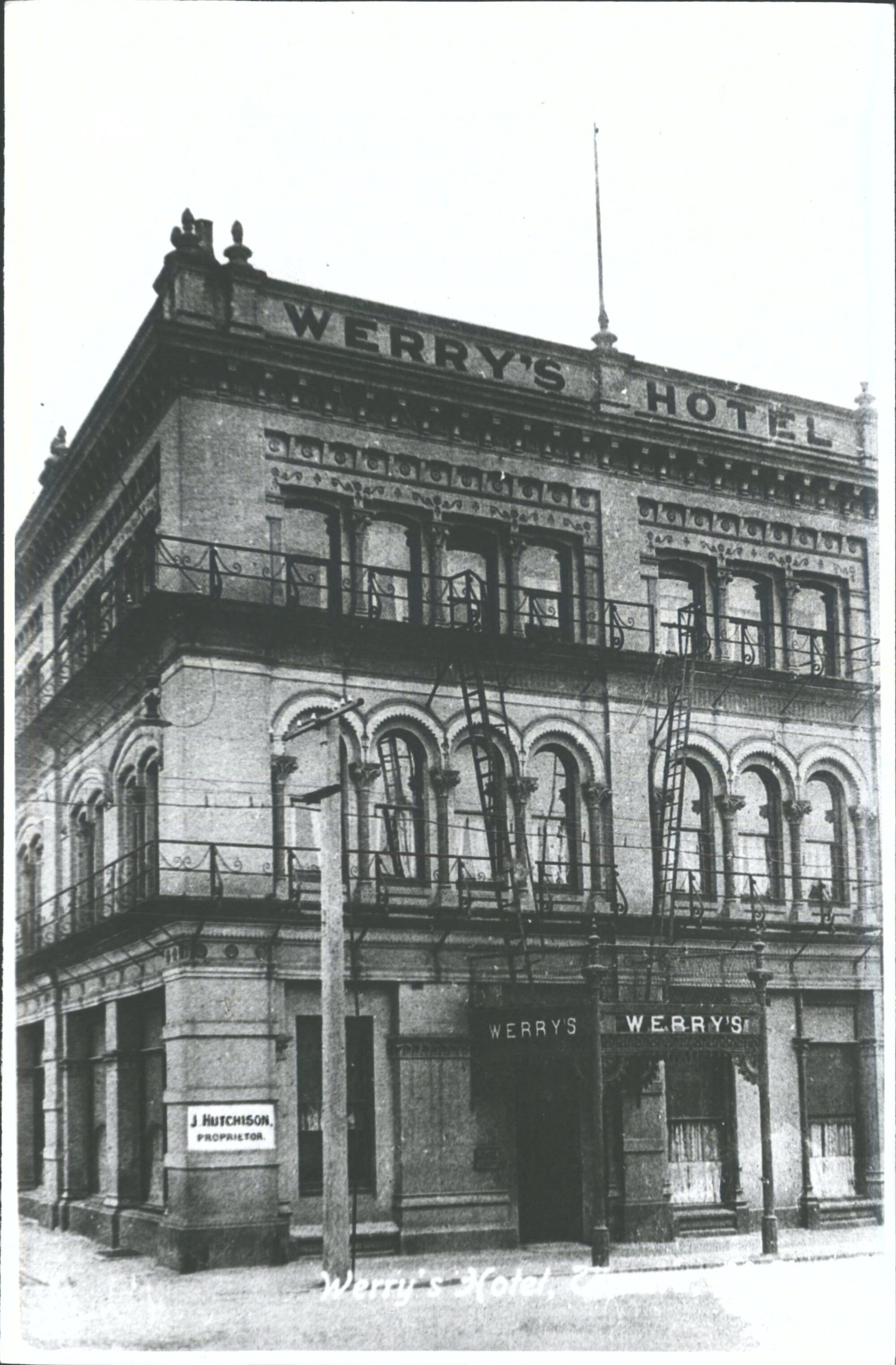 Werry's Hotel, Timaru, N.Z.