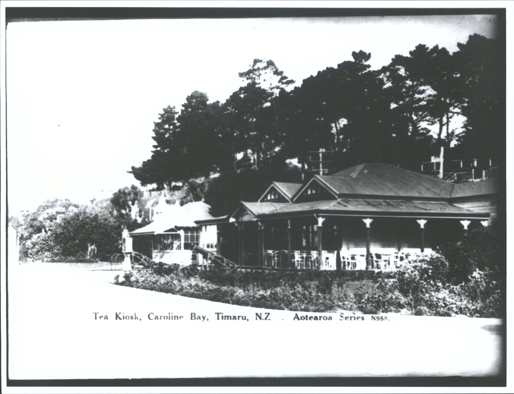Tea Kiosk, Caroline Bay, Timaru, N.Z.