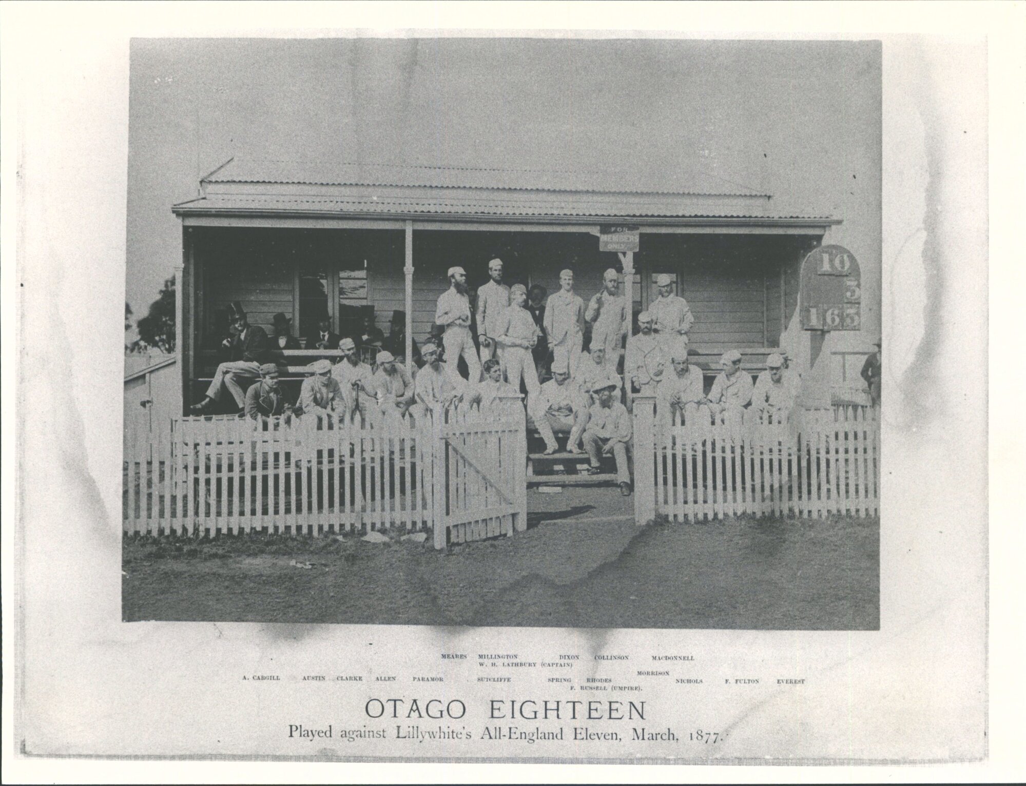 Played against England