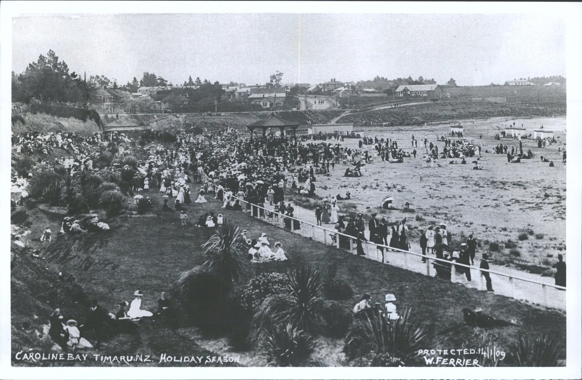 Holiday Season, Caroline Bay, Timaru, N.Z.