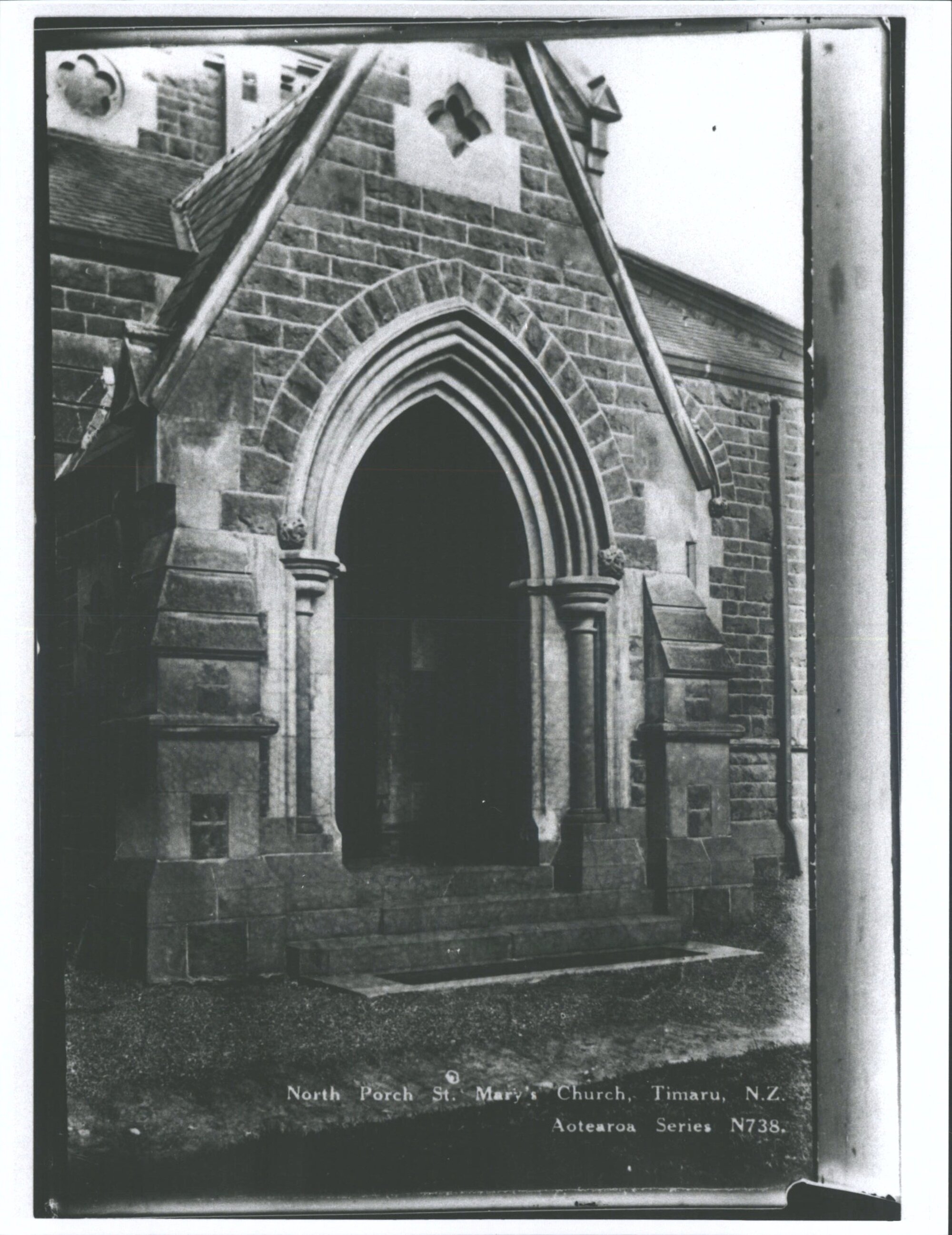 North Porch, St Mary's Church, Timaru, N.Z.