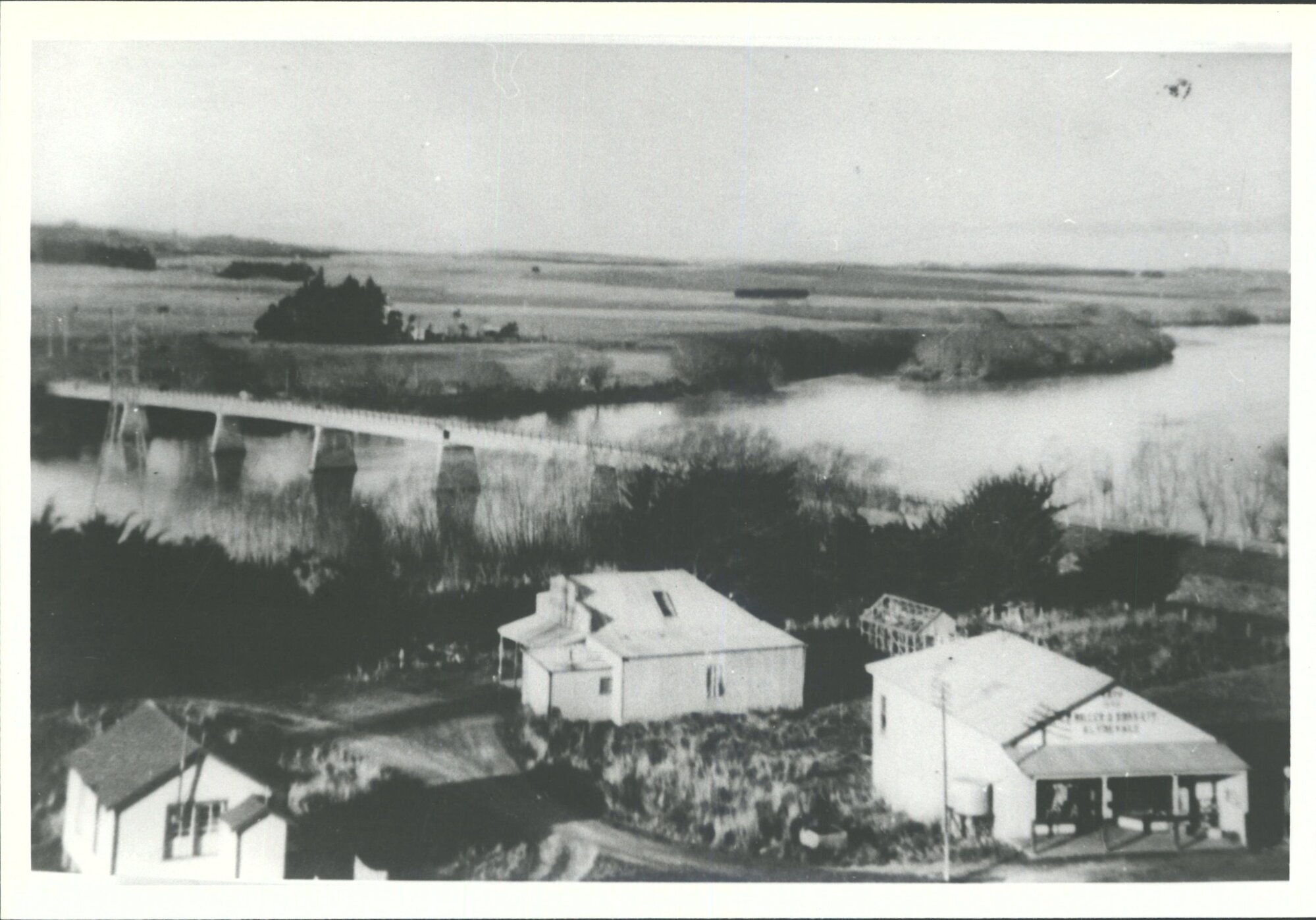 Clydevale Township (centre building was P.O.)