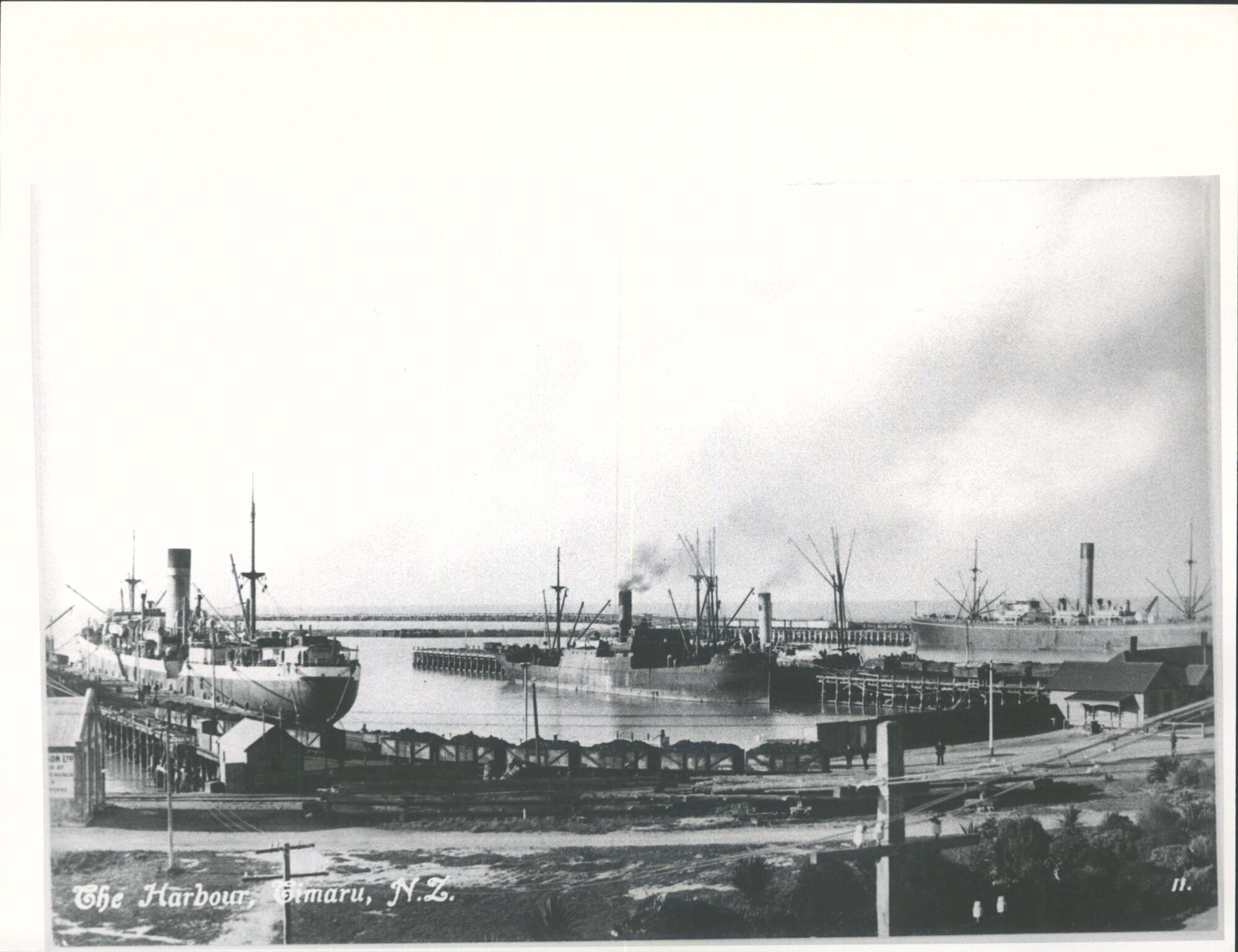 The Harbour, Timaru, N.Z.