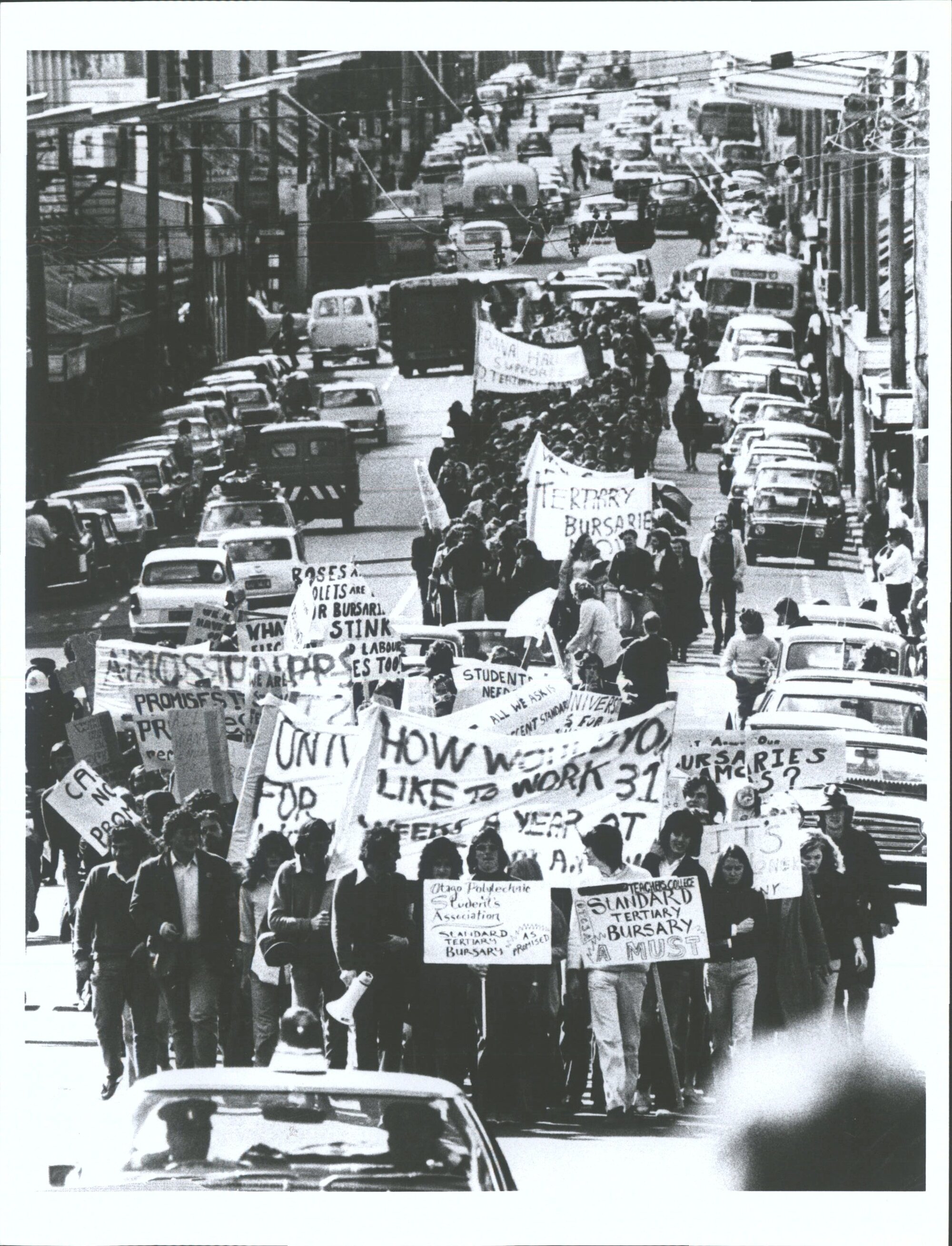 Protest March, Dunedin