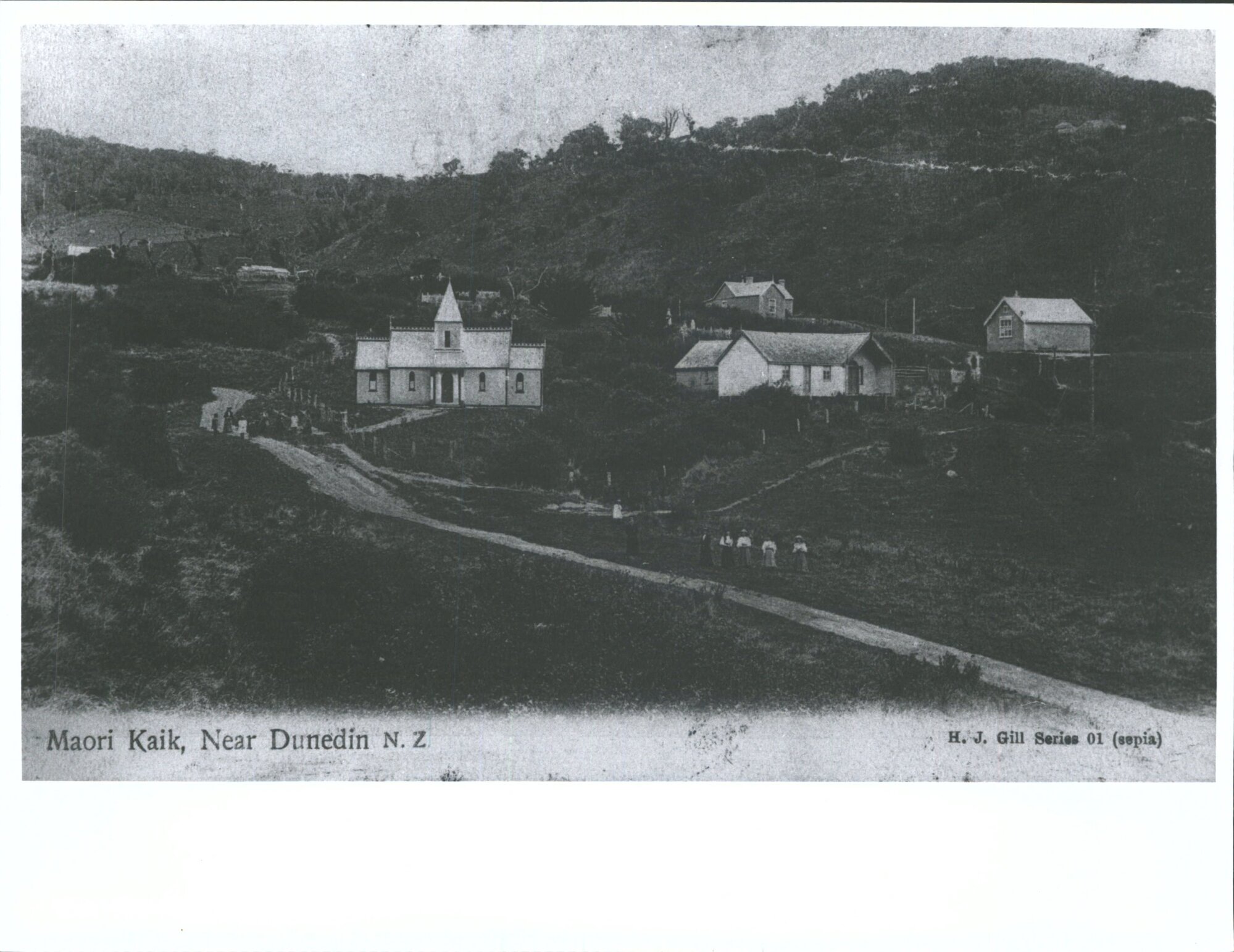 Maori Kaik, near Dunedin N.Z