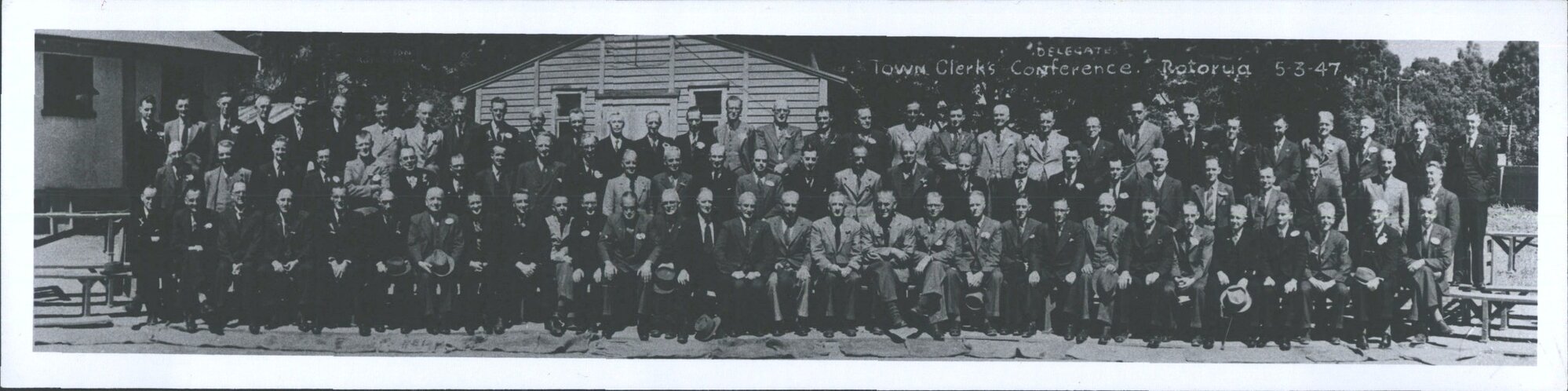 Town Clerk's Conference Delegates, Rotorua 1947