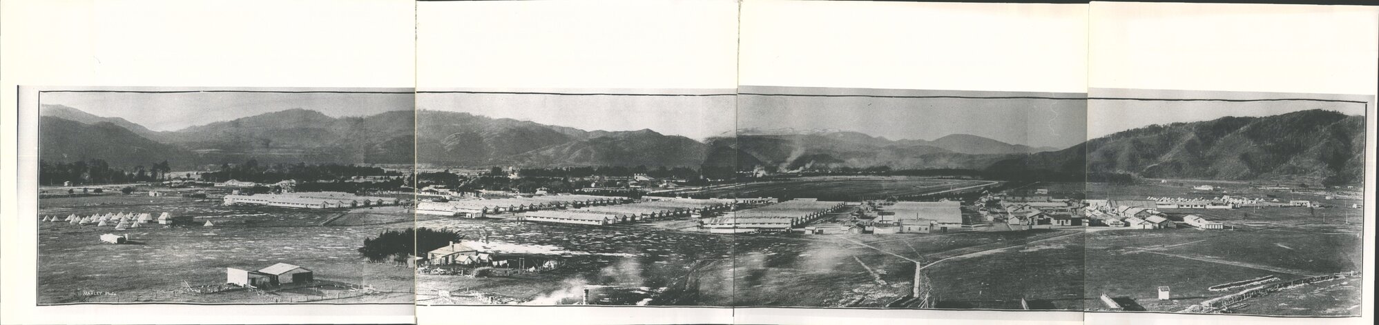 Trentham Military Camp Panorama