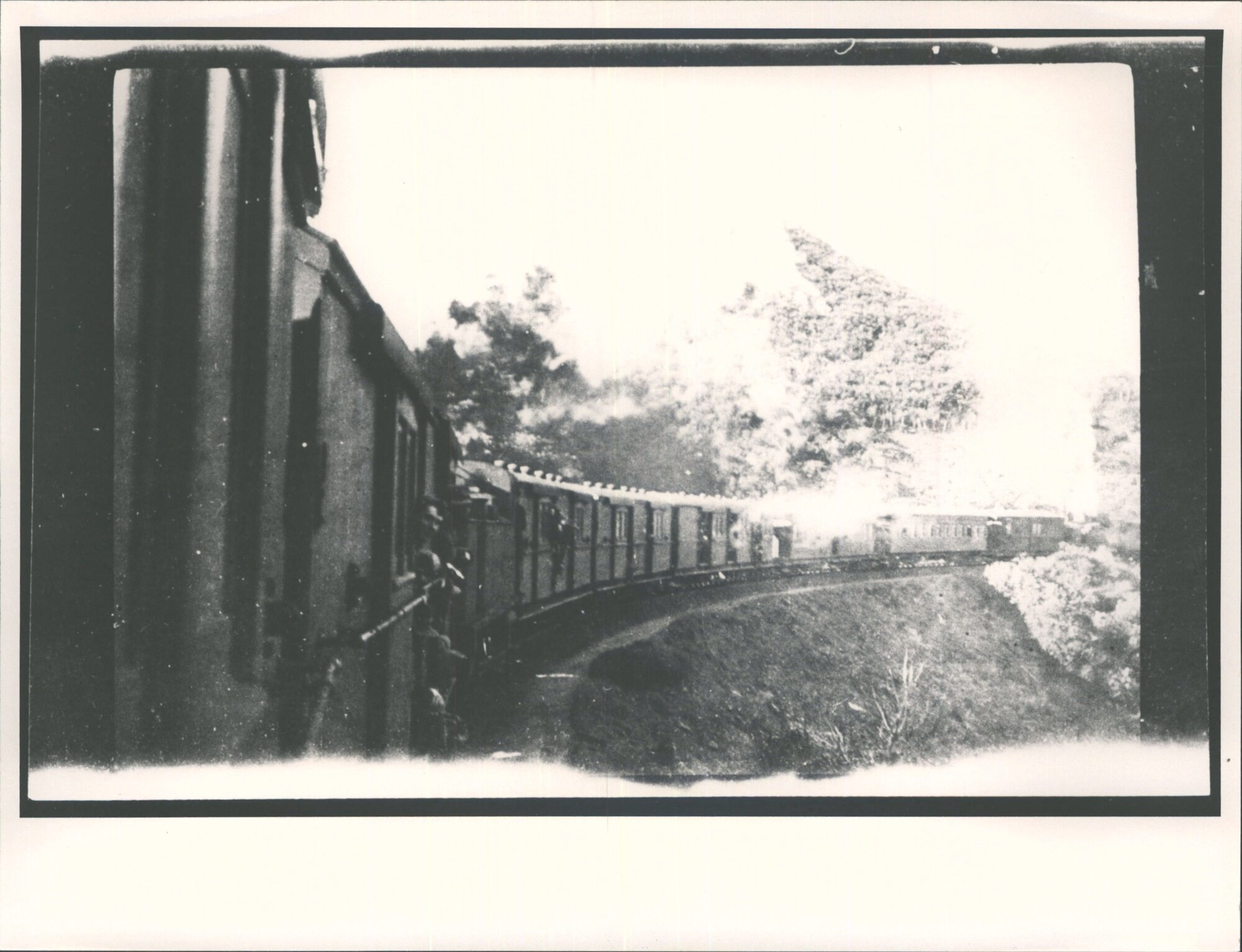 Train Climbing the Rimutaka Hill going to Trentham