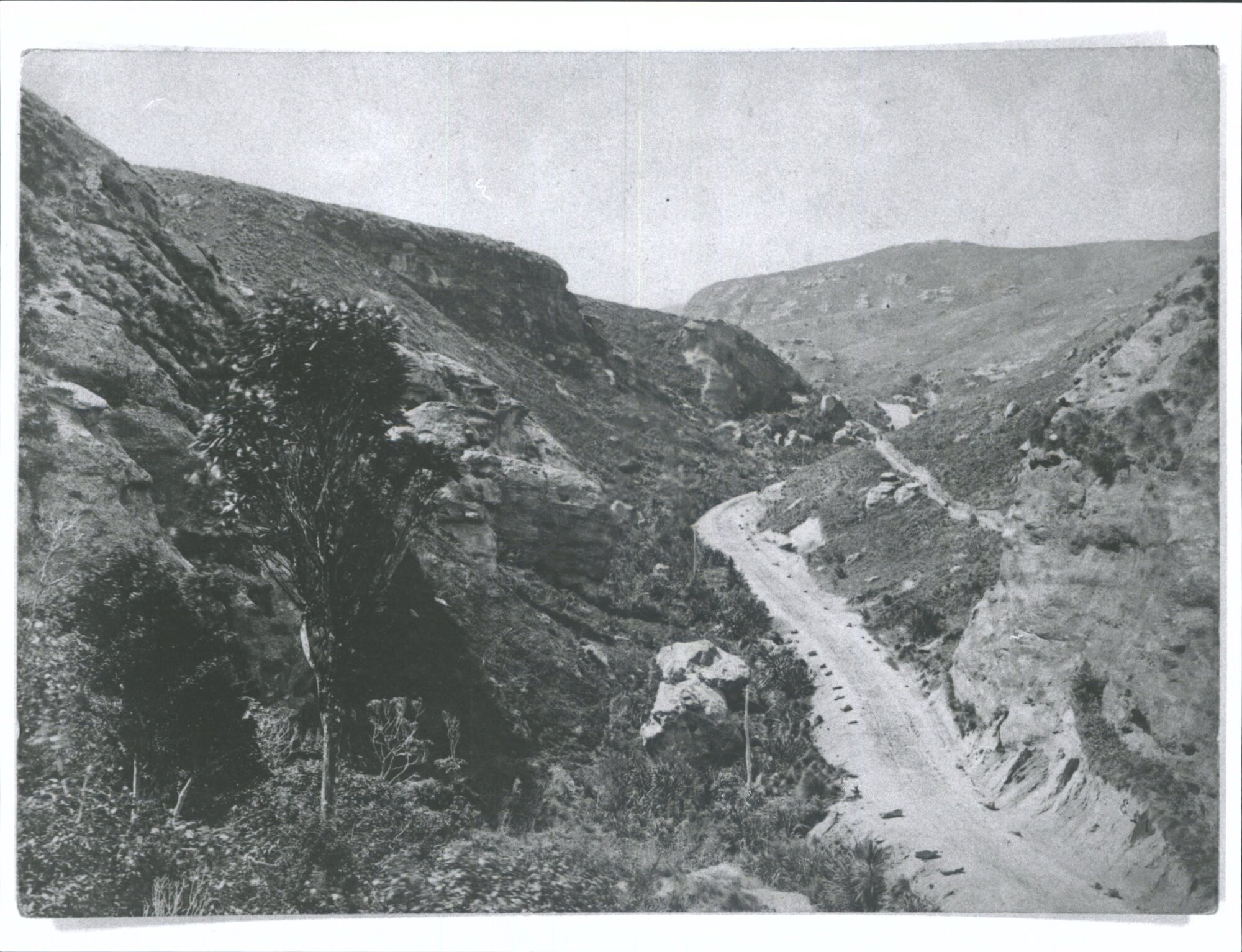 Horse Range, half way up